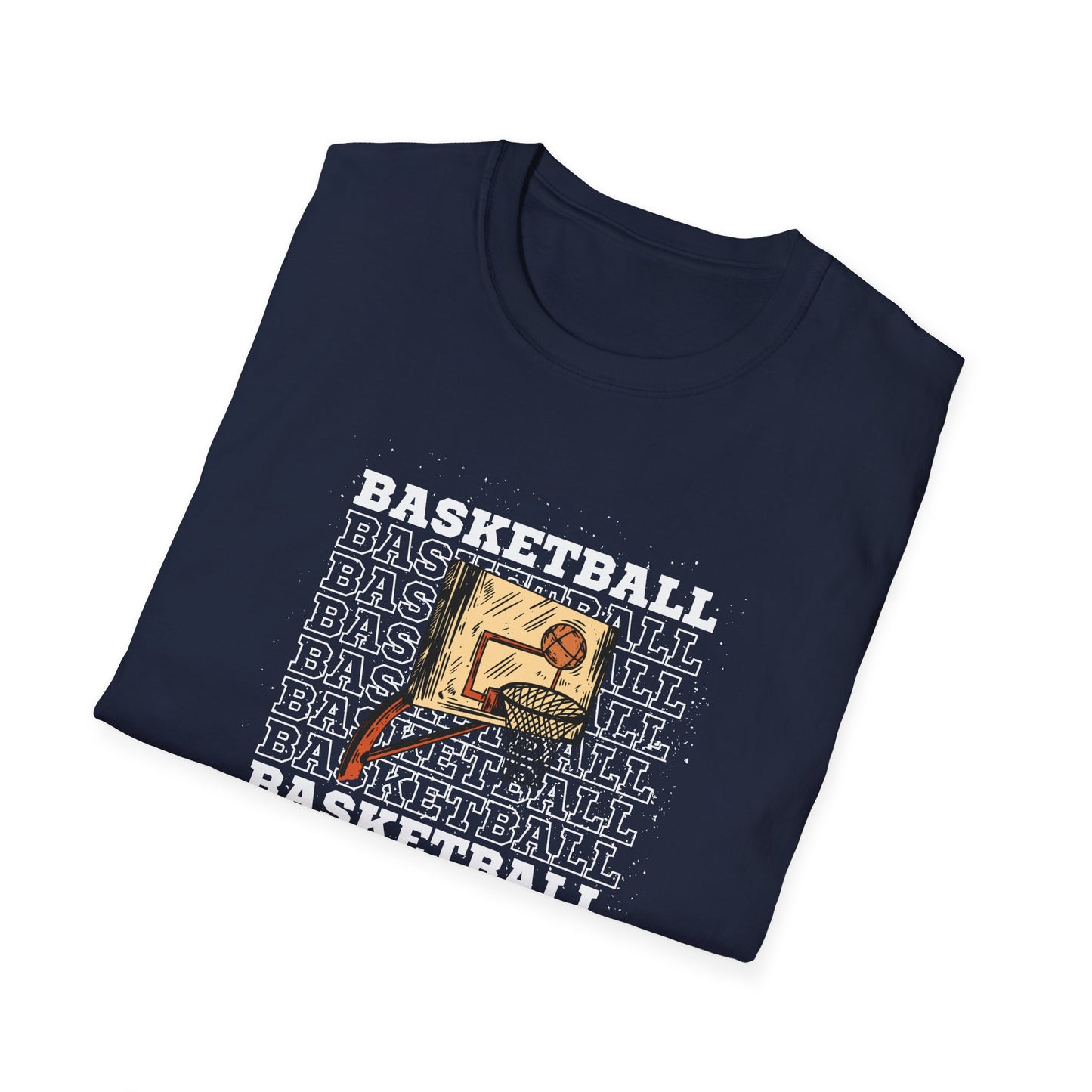 Basketball Graphic Unisex Softstyle T-Shirt - Perfect for Sports Fans