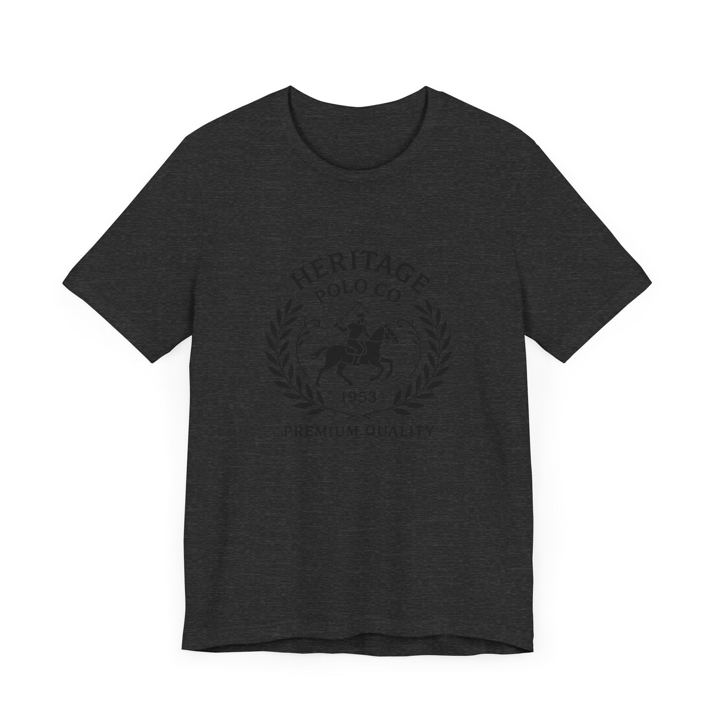 Heritage Polo Co. Unisex Jersey Tee - Premium Quality Casual Shirt