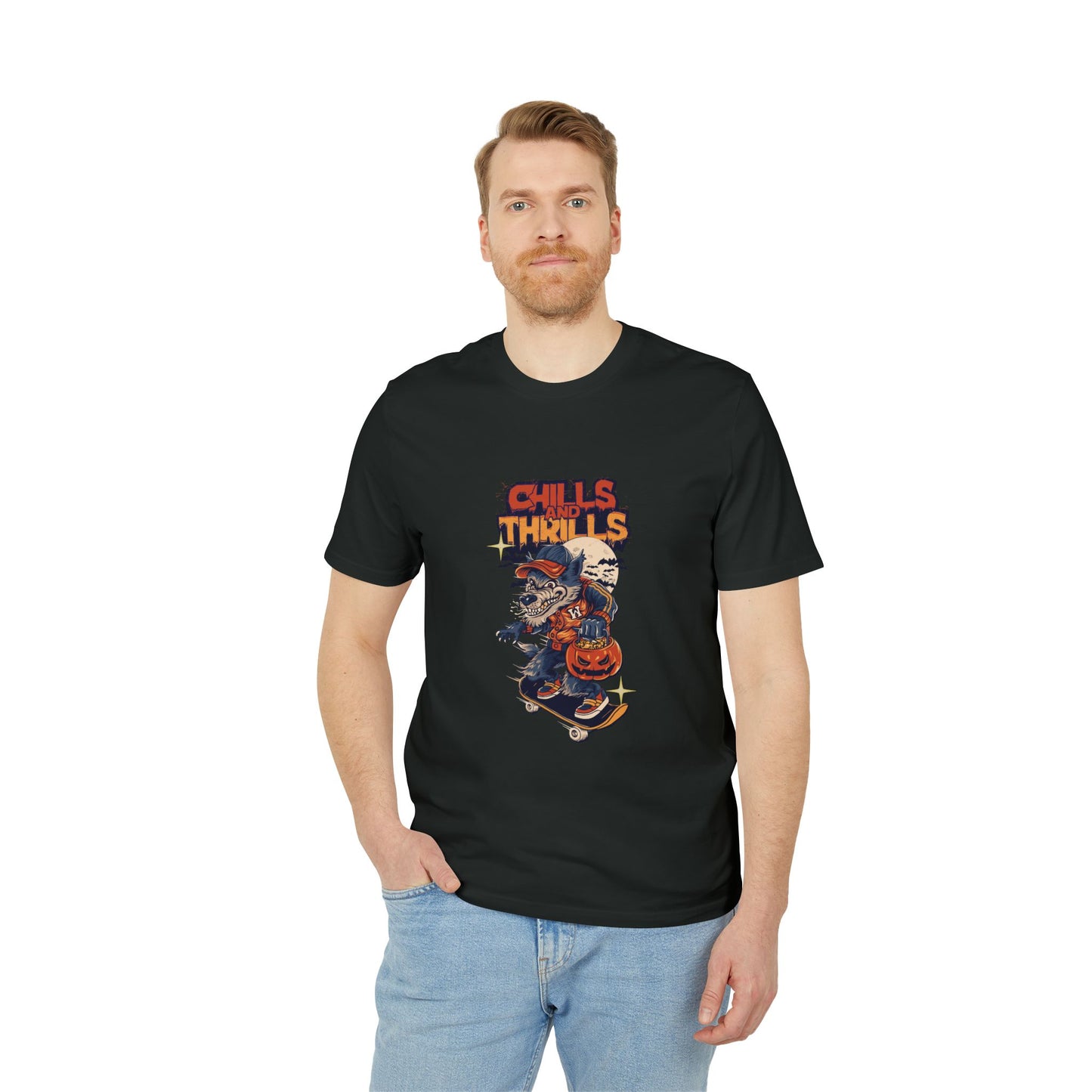 Chills and Thrills Unisex Graphic T-Shirt for Creators