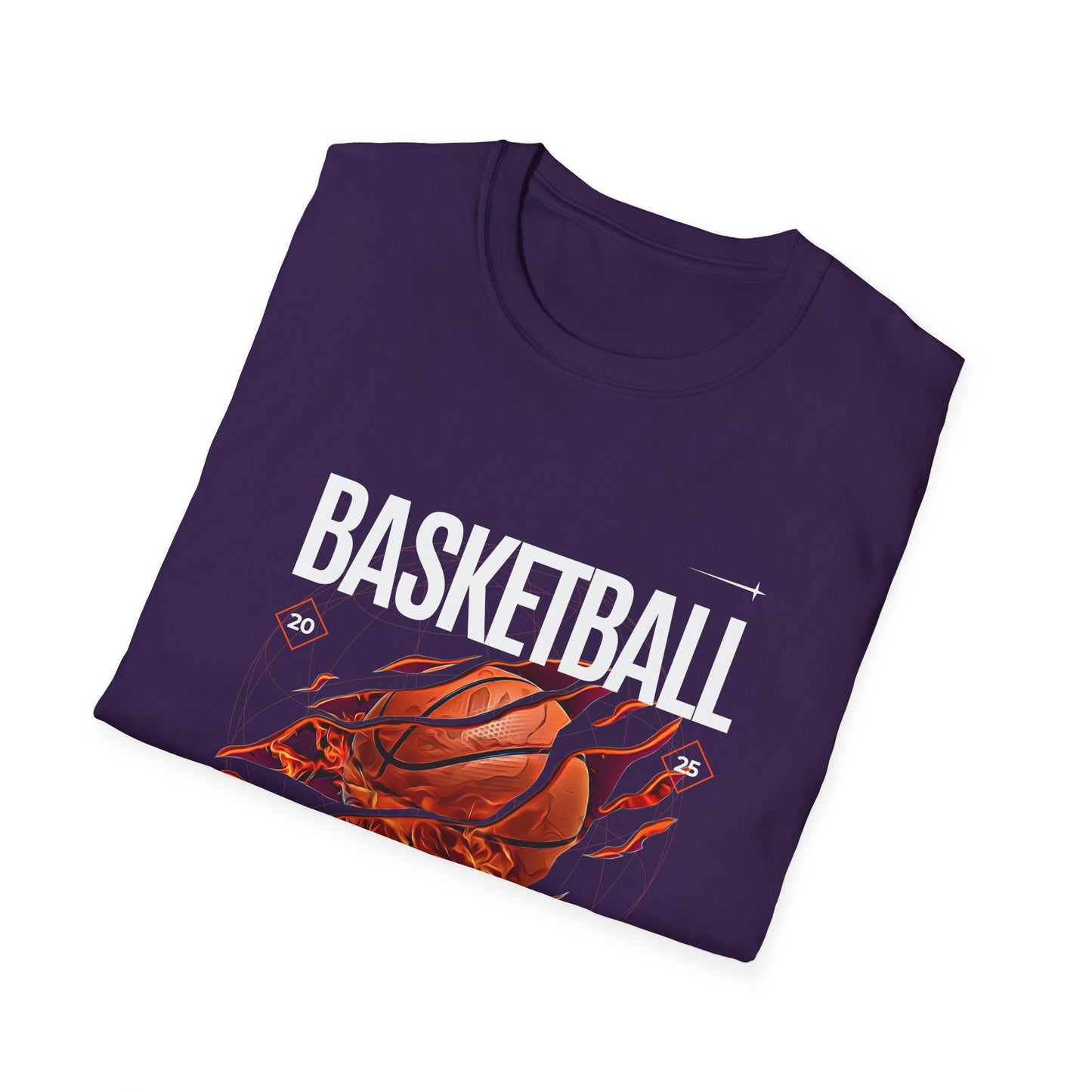 Basketball Inspiration Unisex Softstyle T-Shirt - Rise Above the Rim