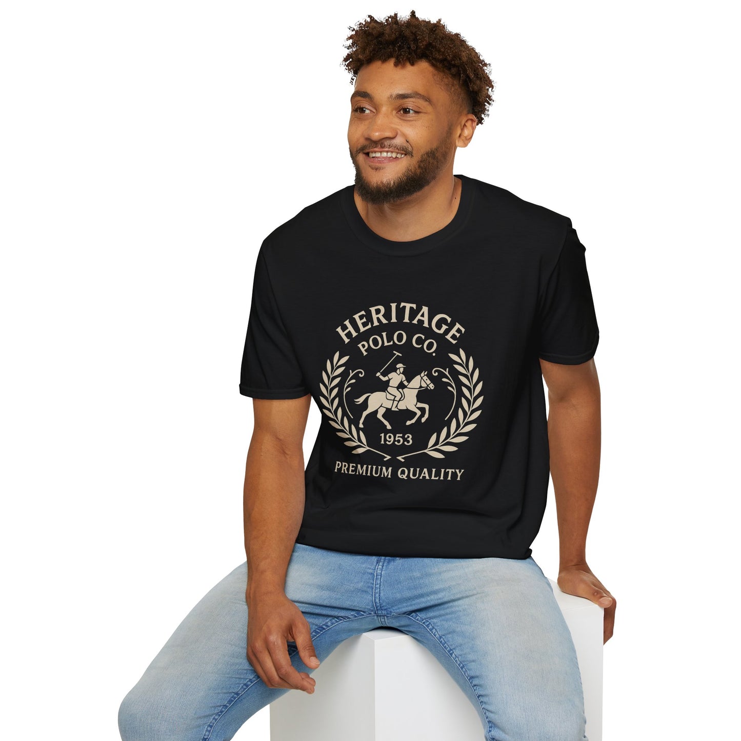Heritage Polo Co. Unisex T-Shirt - Premium Quality Vintage Style Tee