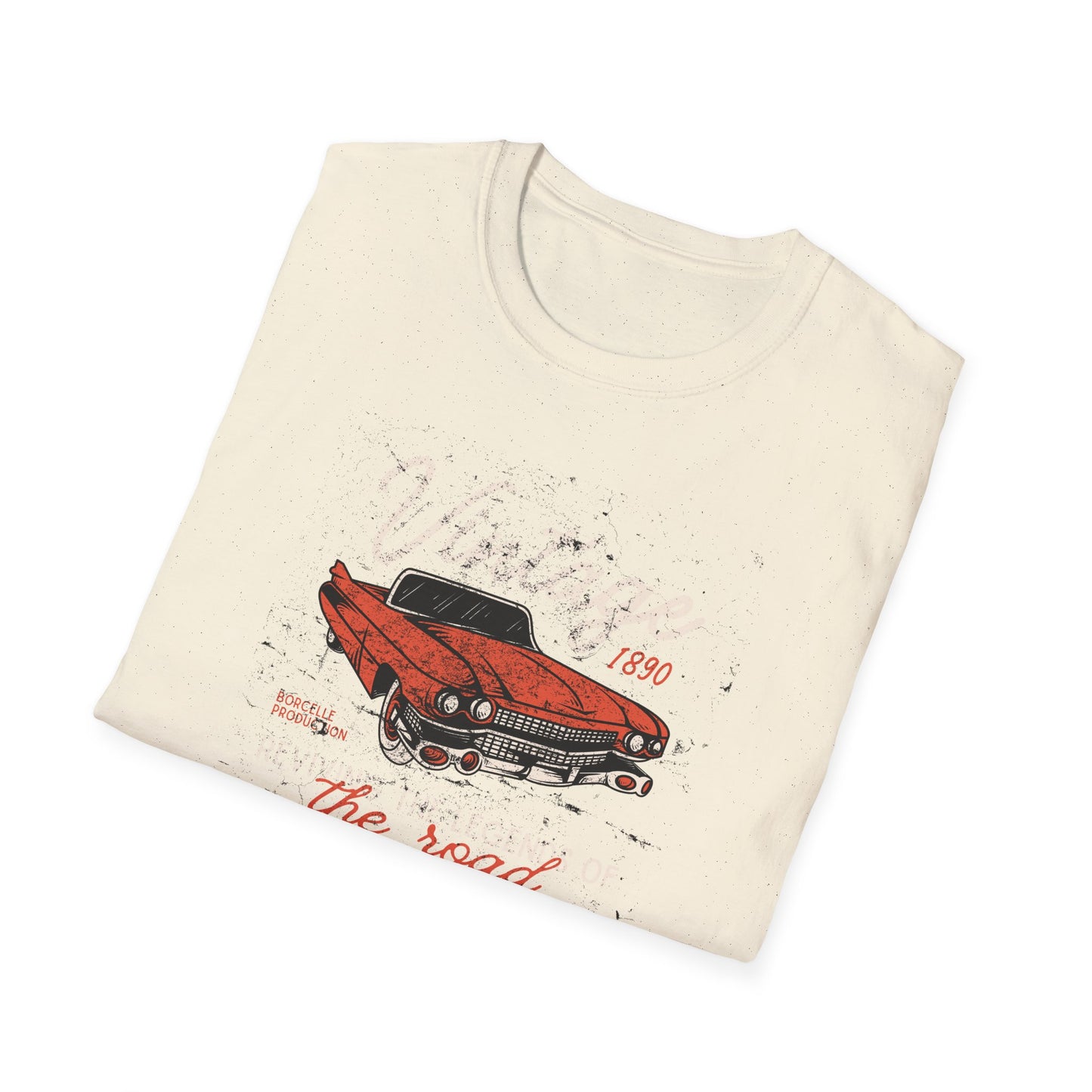 Vintage Car Unisex Softstyle T-Shirt - Perfect for Auto Enthusiasts