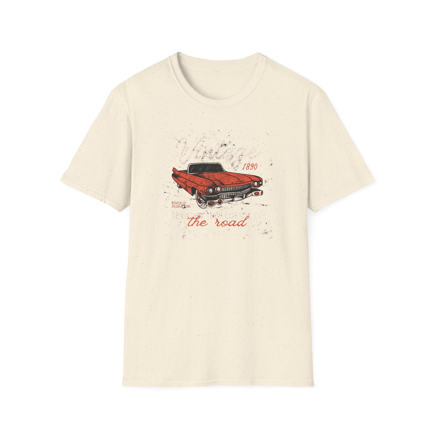 Vintage Car Unisex Softstyle T-Shirt - Perfect for Auto Enthusiasts