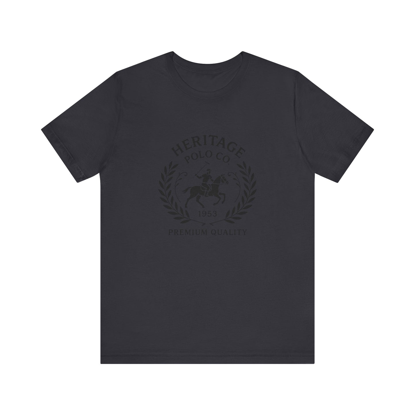 Heritage Polo Co. Unisex Jersey Tee - Premium Quality Casual Shirt