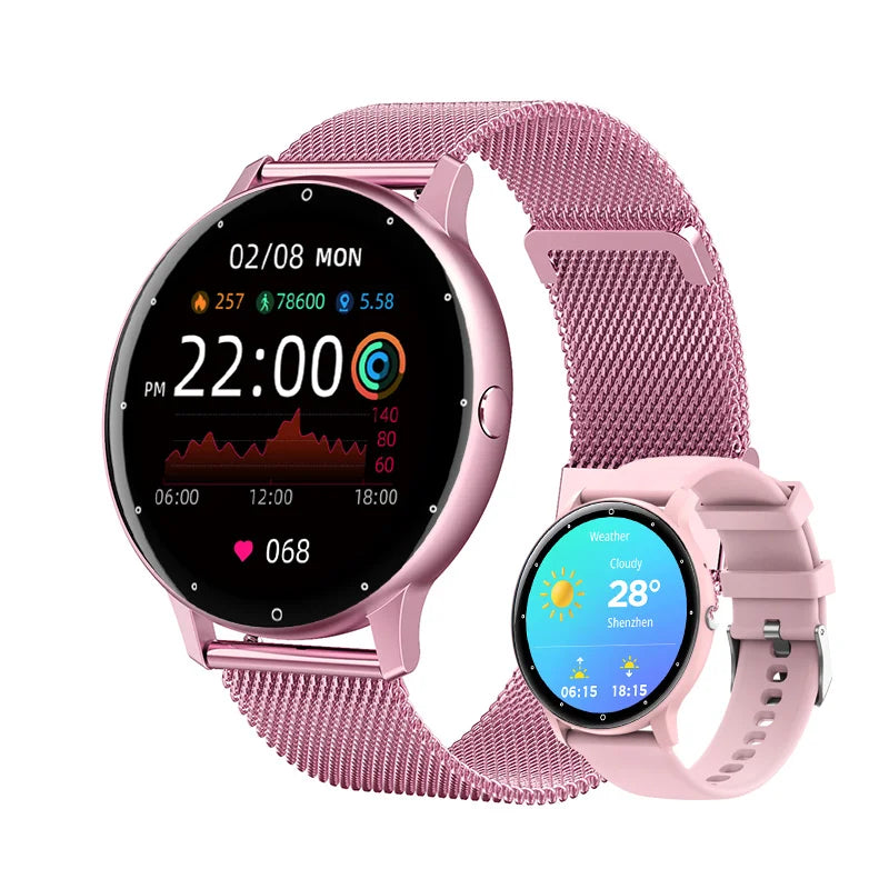 2025 New Smart Watch Men Full Touch Screen Sport Fitness Watch IP67 Waterproof Bluetooth Call For Android ios smartwatch Men+box