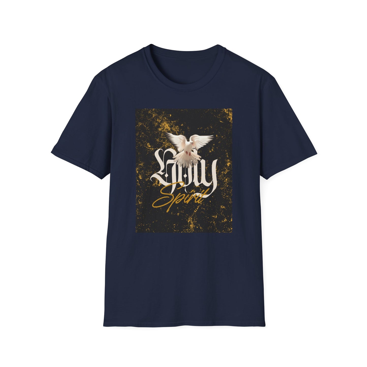 Unisex Softstyle T-Shirt - 'Holy Spirit' Dove Graphic Tee