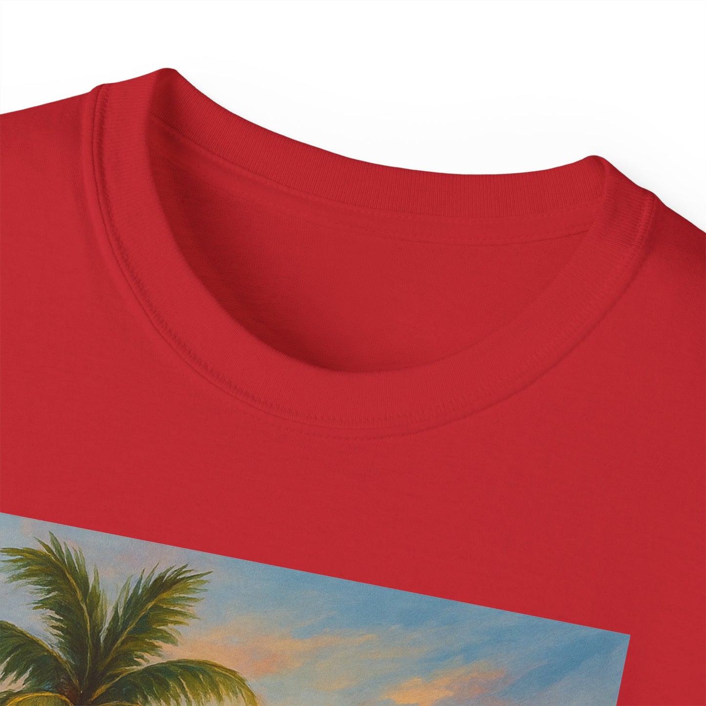 Beach Sunset Couple Tee | Unisex Ultra Cotton T-Shirt for Summer Getaways
