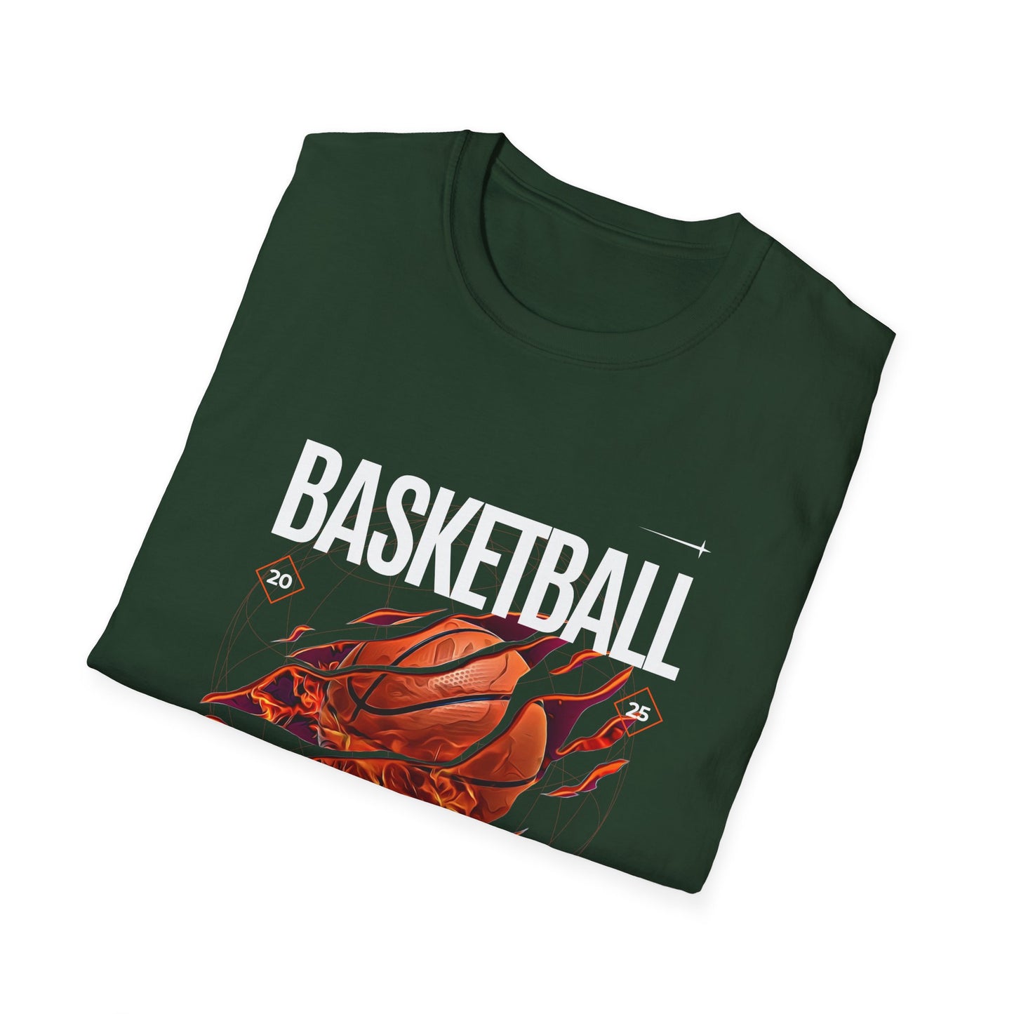 Basketball Inspiration Unisex Softstyle T-Shirt - Rise Above the Rim