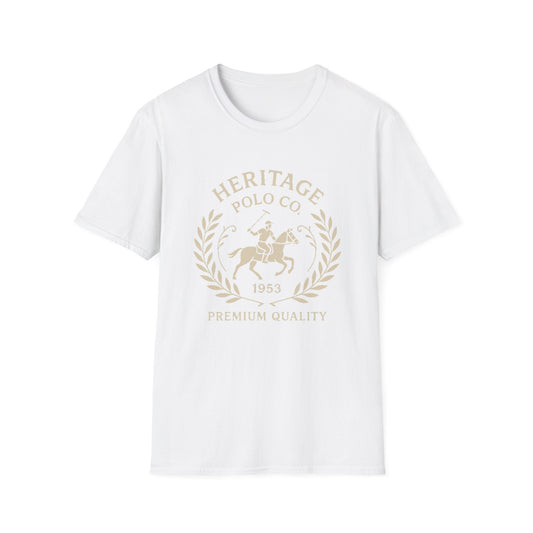 Heritage Polo Co. Unisex T-Shirt - Premium Quality Vintage Style Tee