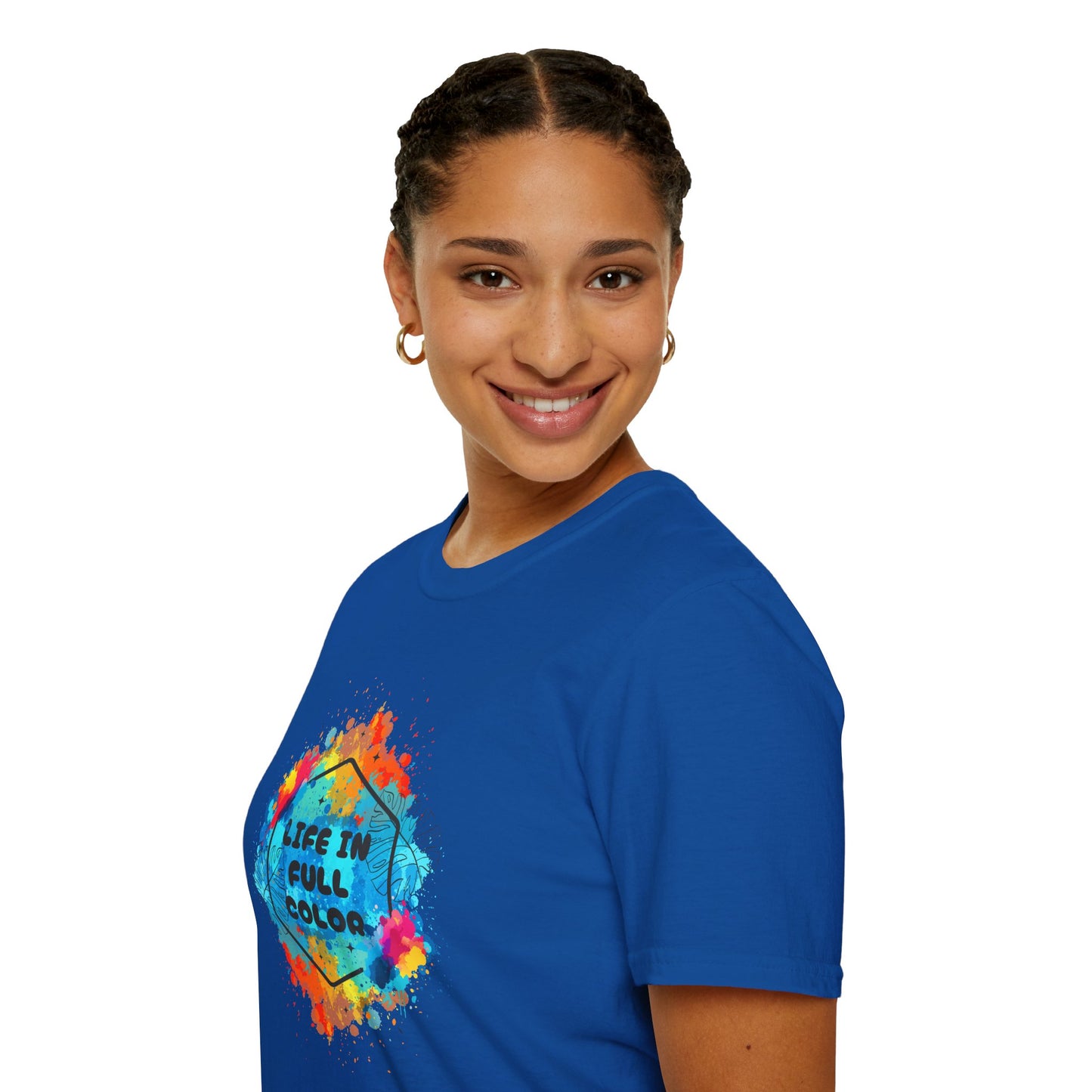 Vibrant Life in Full Color T-Shirt for Every Occasion
