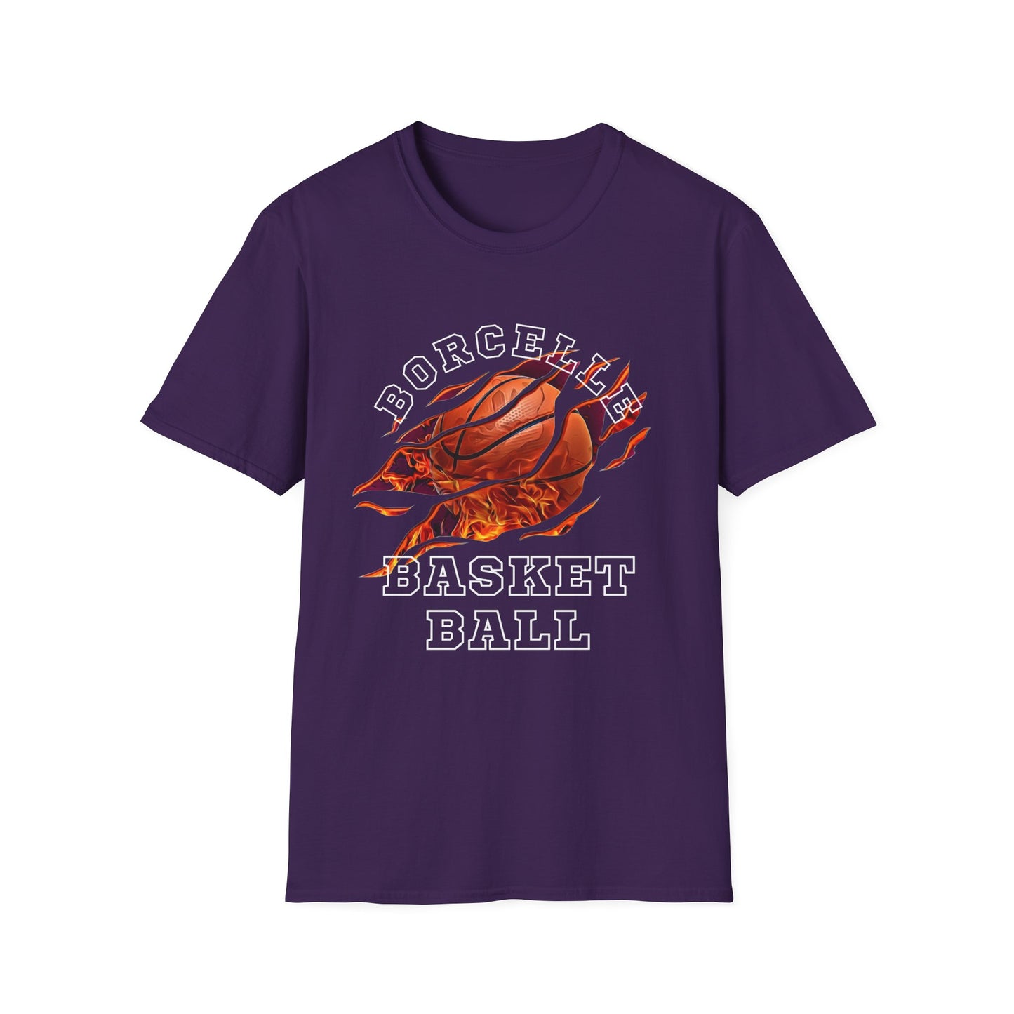 Basketball Tear Unisex Softstyle T-Shirt - Perfect for Sports Fans