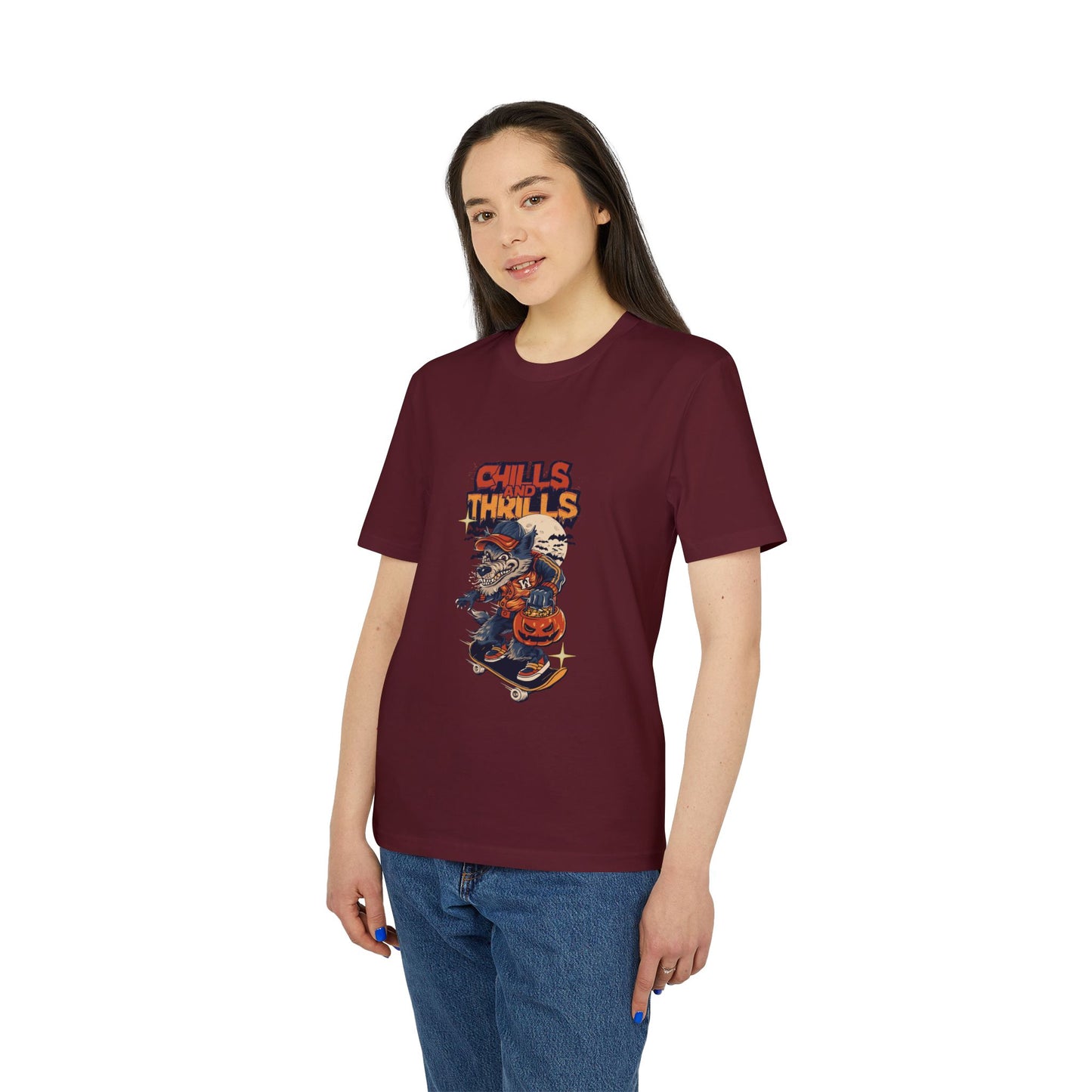 Chills and Thrills Unisex Graphic T-Shirt for Creators