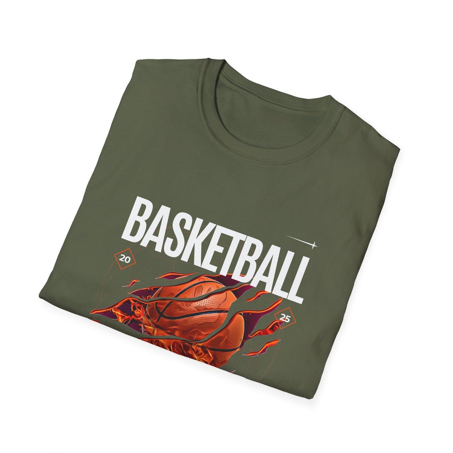 Basketball Inspiration Unisex Softstyle T-Shirt - Rise Above the Rim