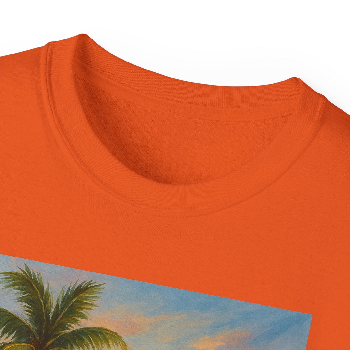Beach Sunset Couple Tee | Unisex Ultra Cotton T-Shirt for Summer Getaways