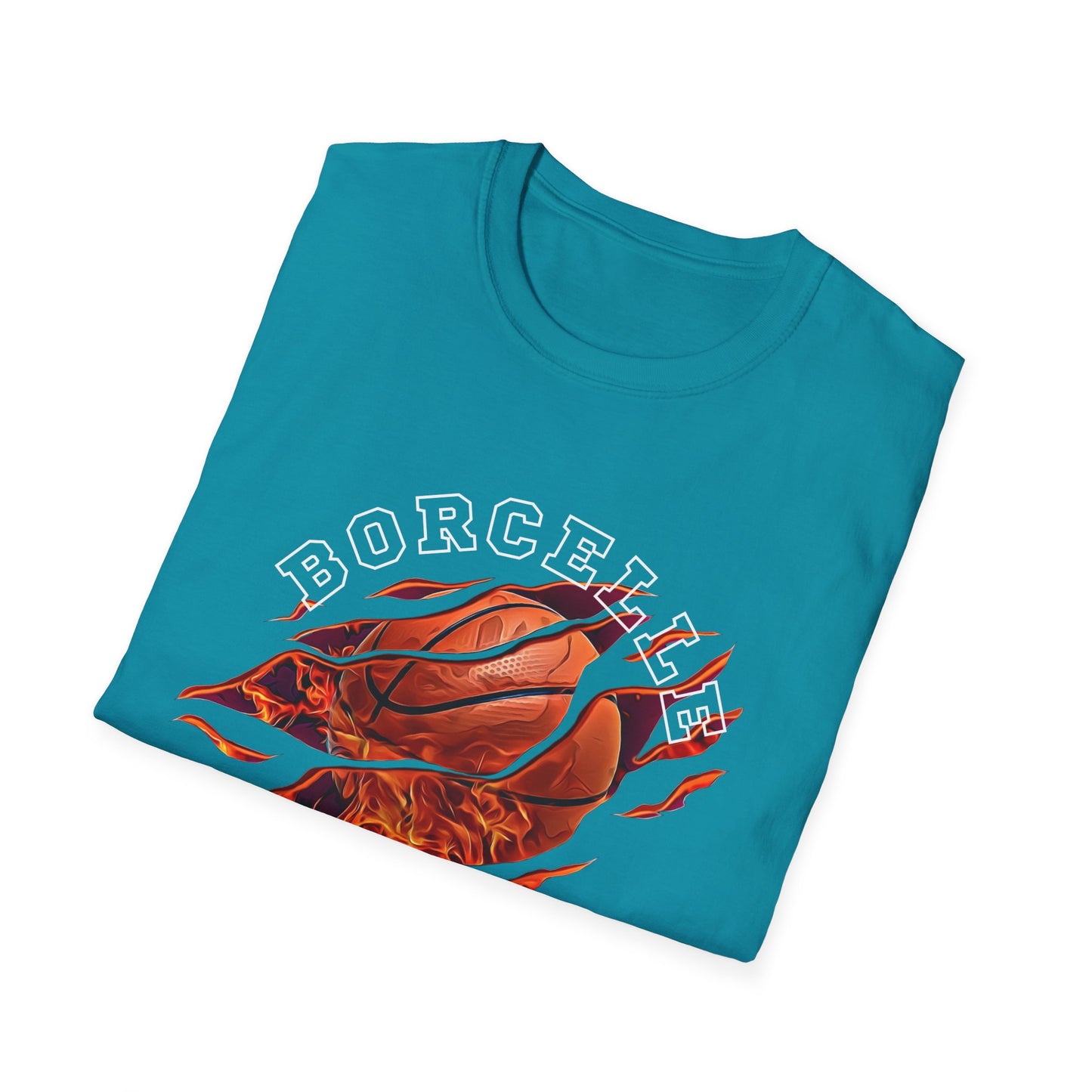 Basketball Tear Unisex Softstyle T-Shirt - Perfect for Sports Fans
