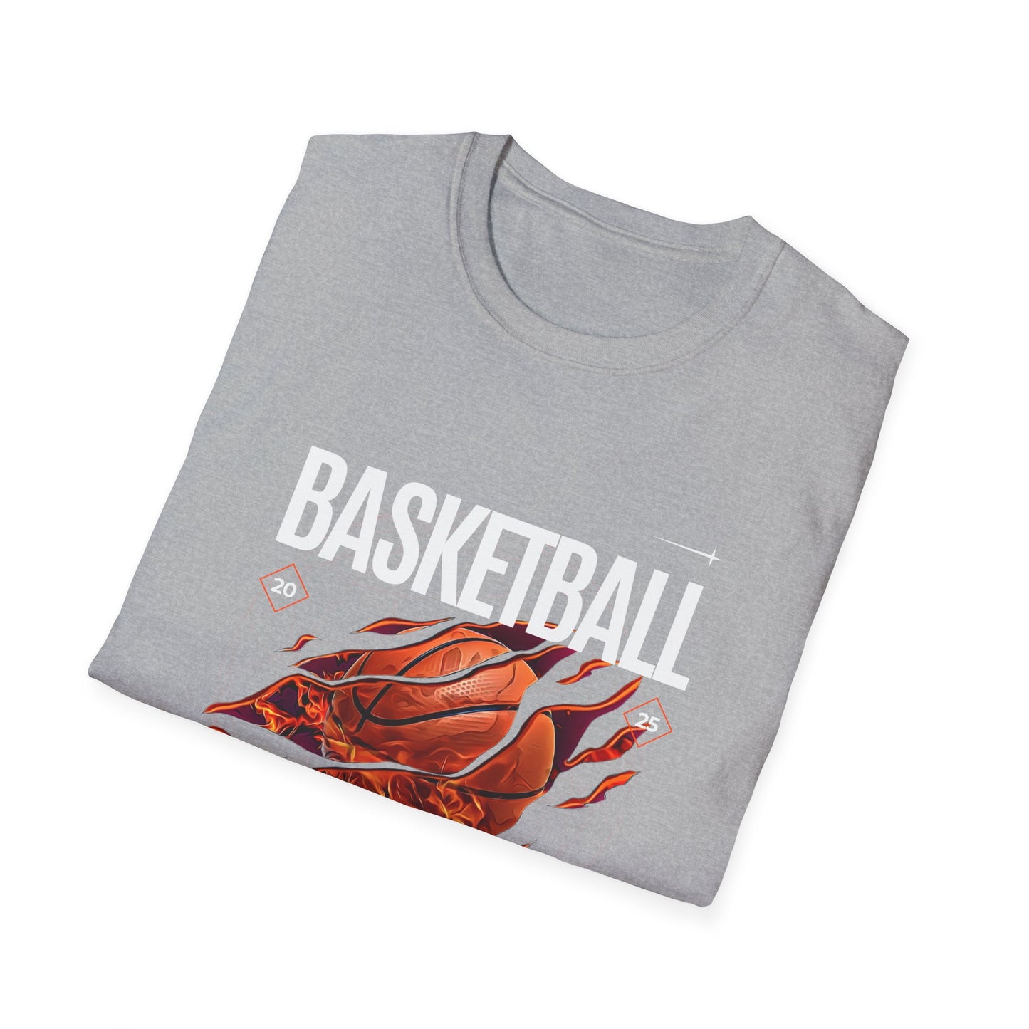 Basketball Inspiration Unisex Softstyle T-Shirt - Rise Above the Rim