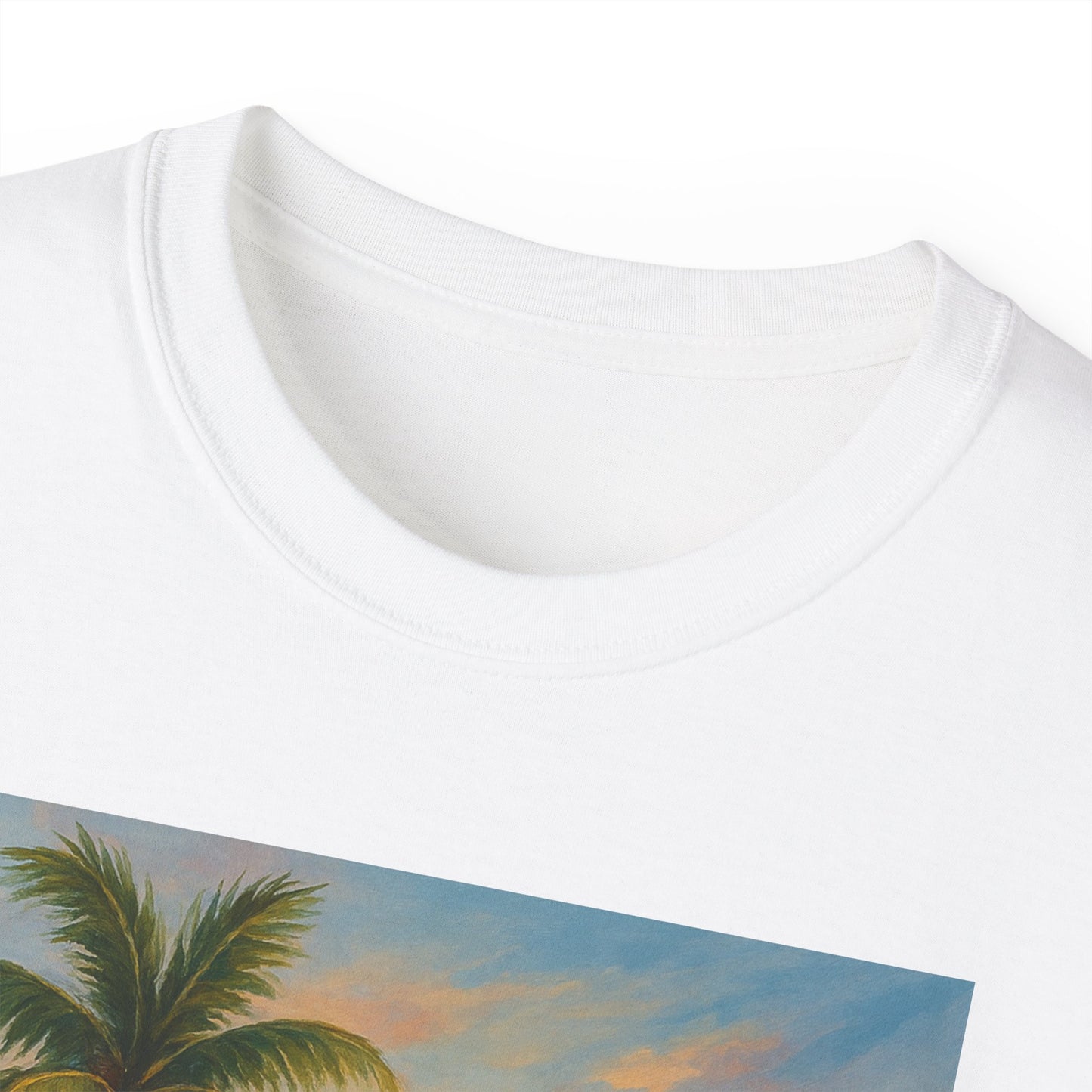 Beach Sunset Couple Tee | Unisex Ultra Cotton T-Shirt for Summer Getaways
