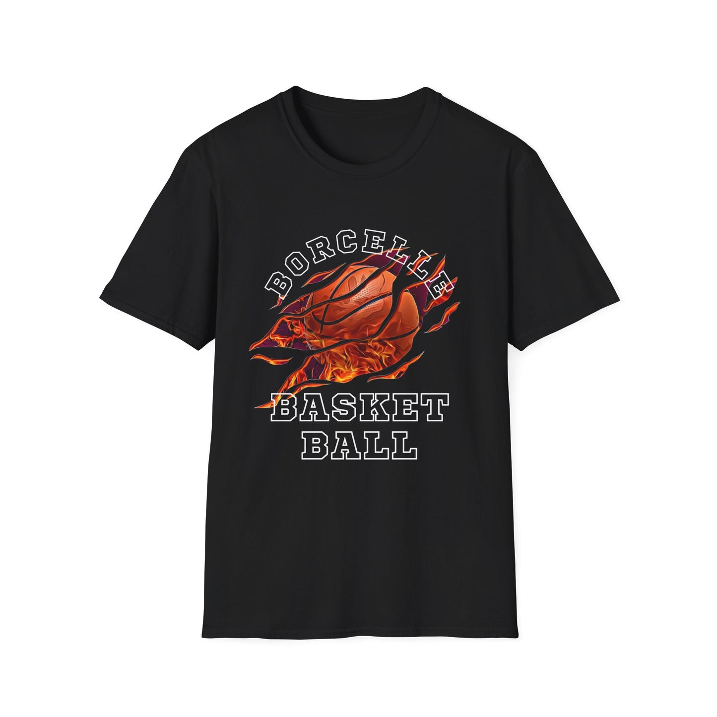Basketball Tear Unisex Softstyle T-Shirt - Perfect for Sports Fans