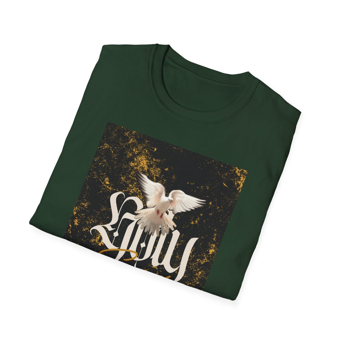 Unisex Softstyle T-Shirt - 'Holy Spirit' Dove Graphic Tee