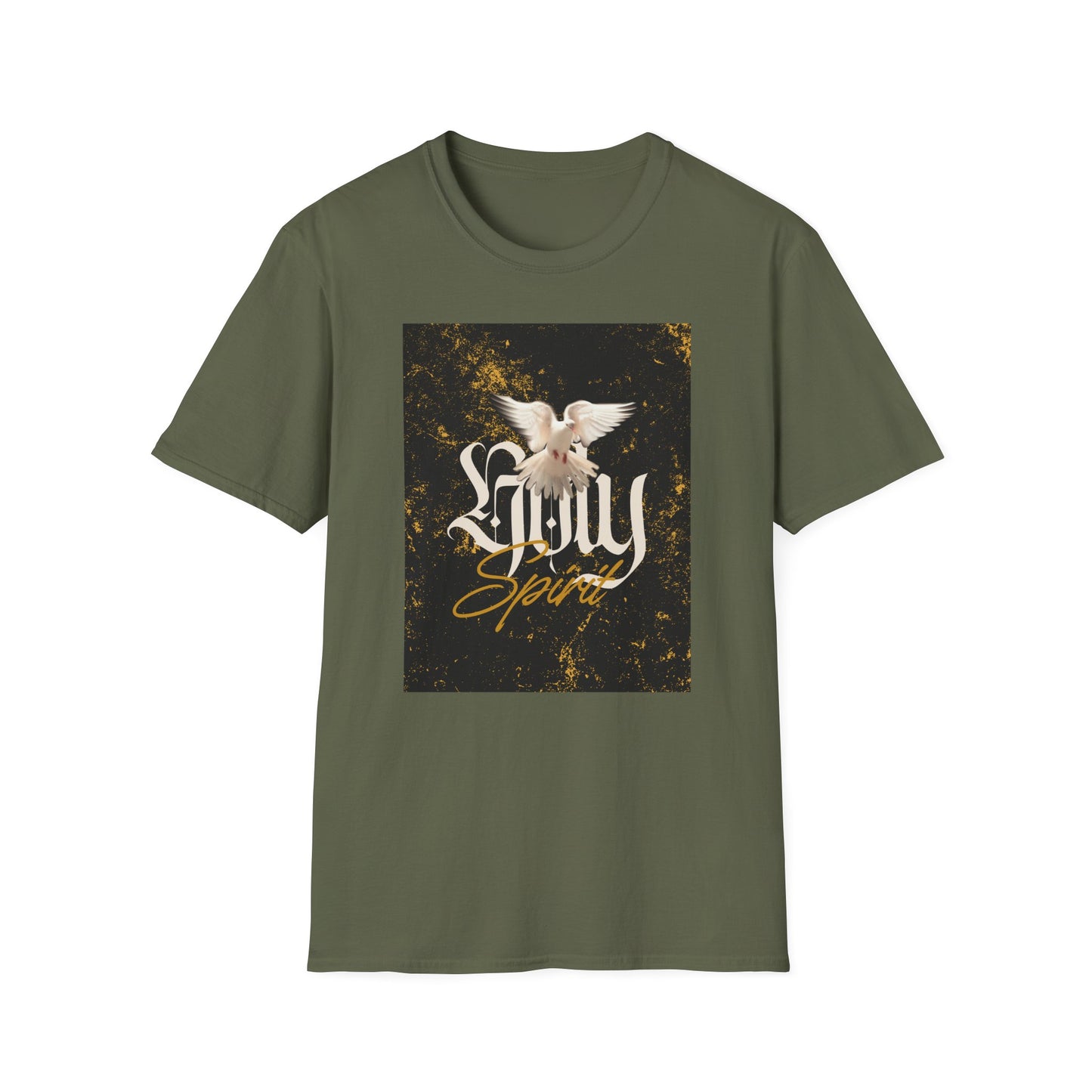 Unisex Softstyle T-Shirt - 'Holy Spirit' Dove Graphic Tee