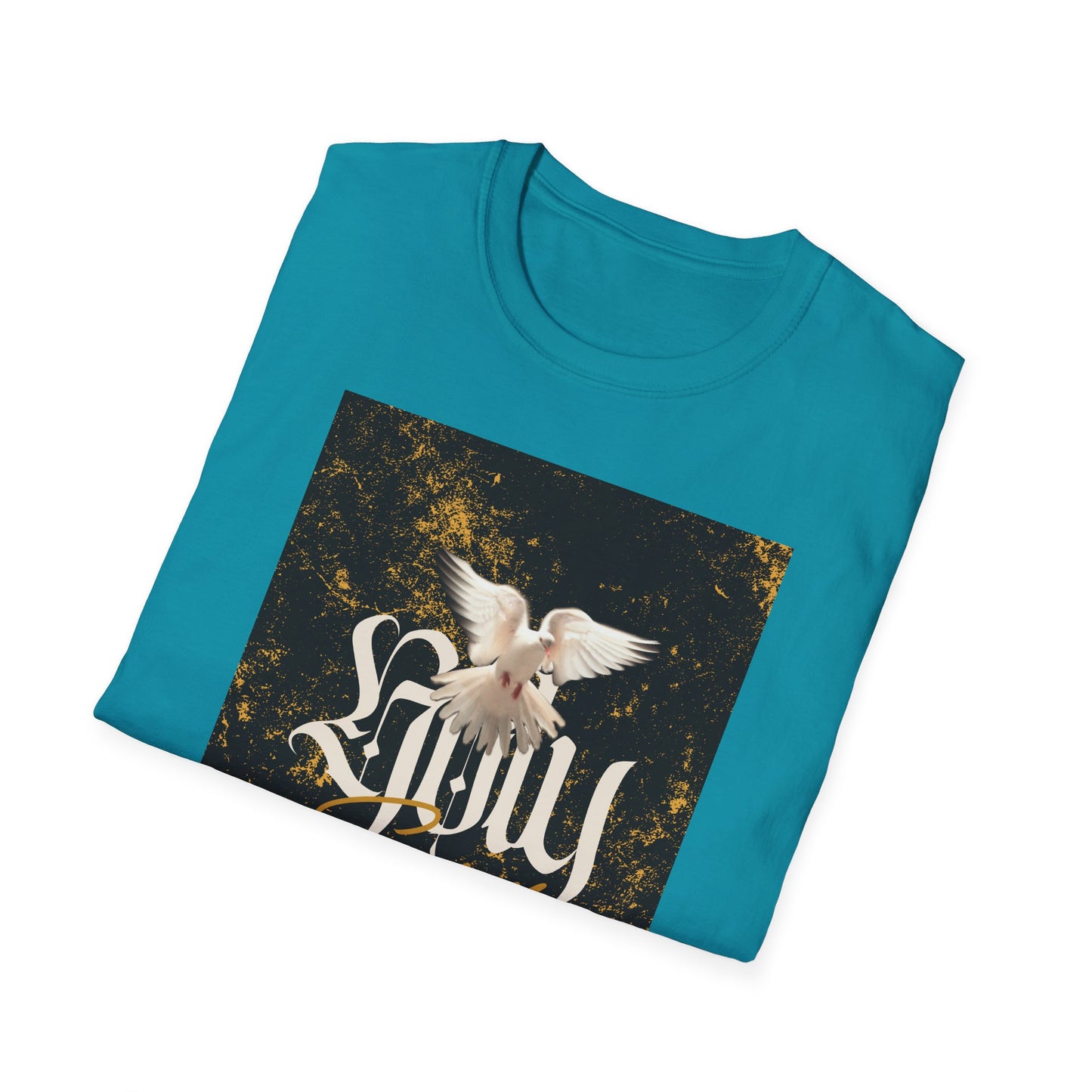 Unisex Softstyle T-Shirt - 'Holy Spirit' Dove Graphic Tee