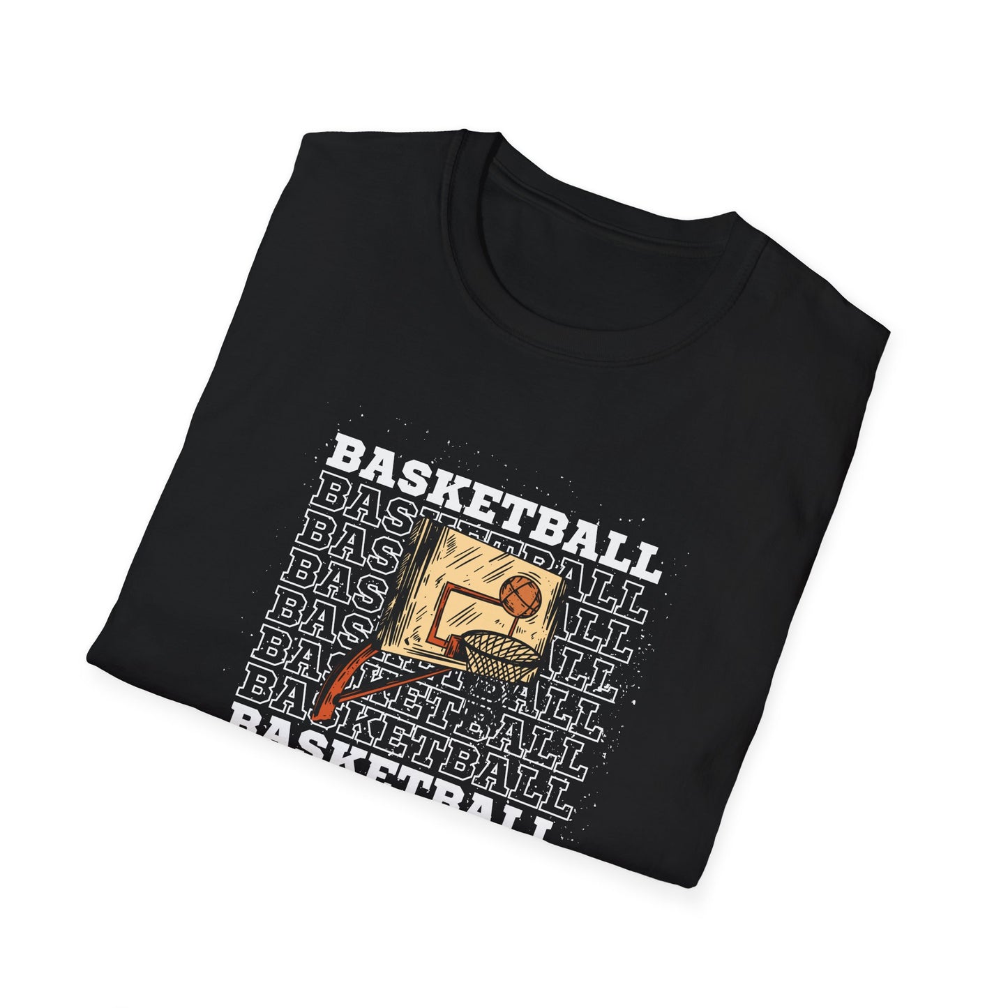 Basketball Graphic Unisex Softstyle T-Shirt - Perfect for Sports Fans