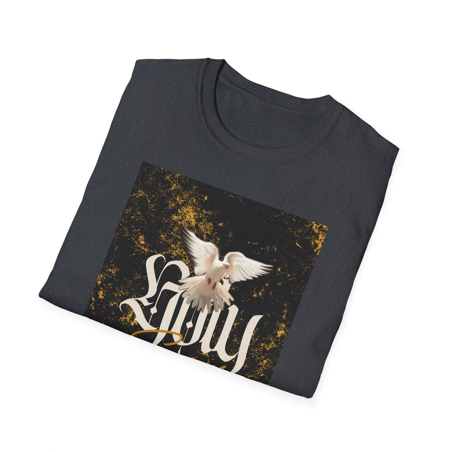 Unisex Softstyle T-Shirt - 'Holy Spirit' Dove Graphic Tee