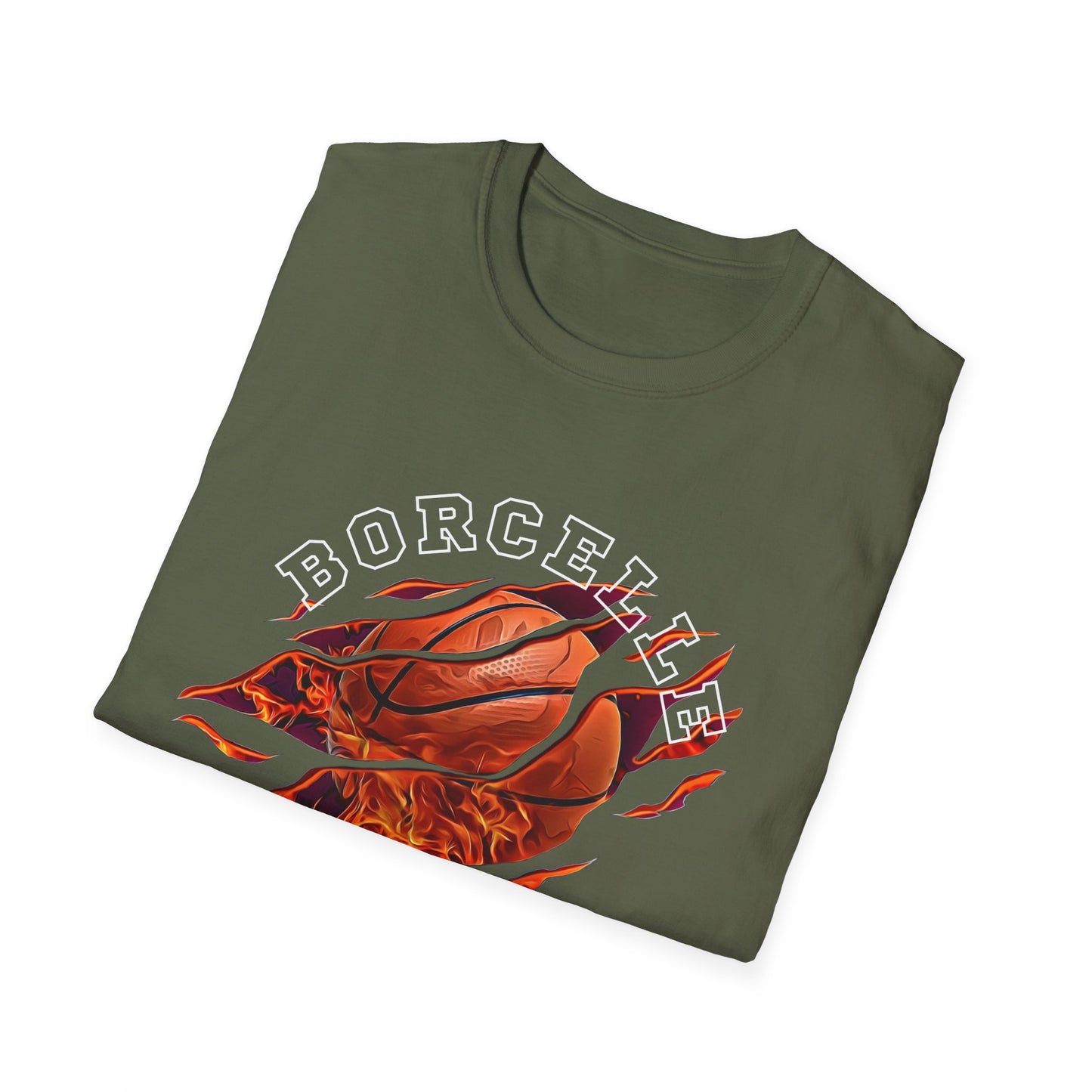Basketball Tear Unisex Softstyle T-Shirt - Perfect for Sports Fans