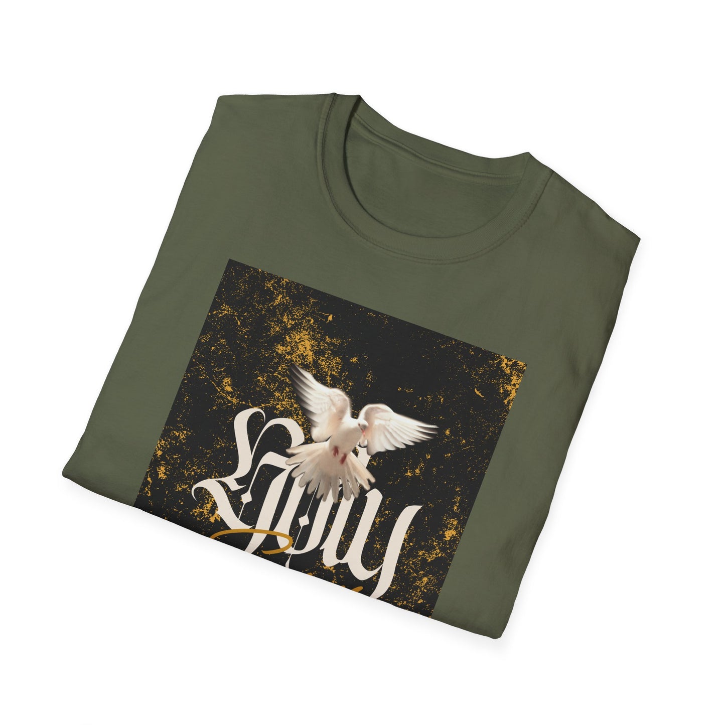 Unisex Softstyle T-Shirt - 'Holy Spirit' Dove Graphic Tee