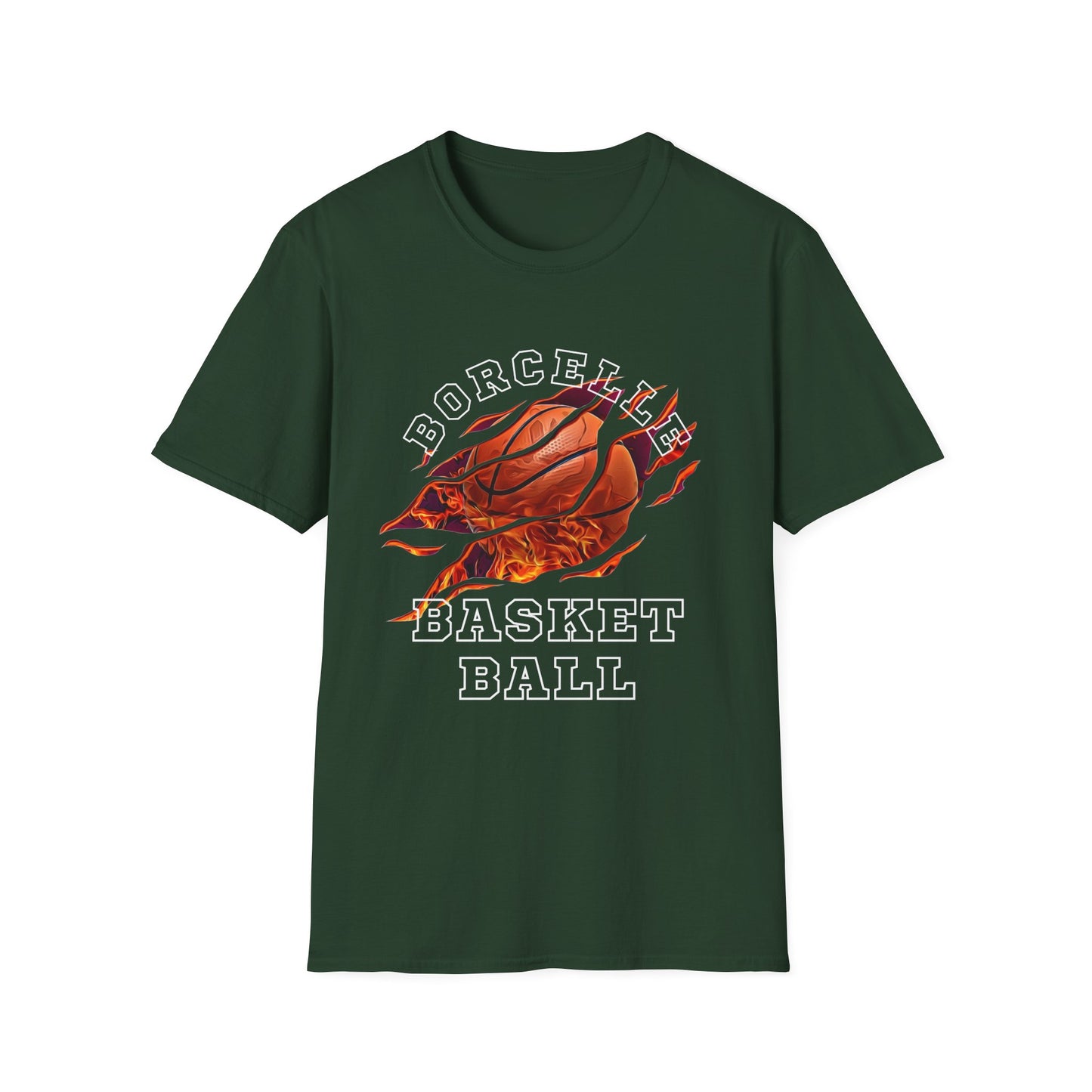 Basketball Tear Unisex Softstyle T-Shirt - Perfect for Sports Fans