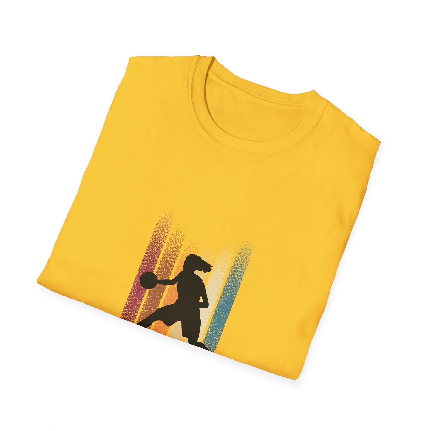Girl Got Goals Unisex Softstyle T-Shirt – Empowering Basketball Tee