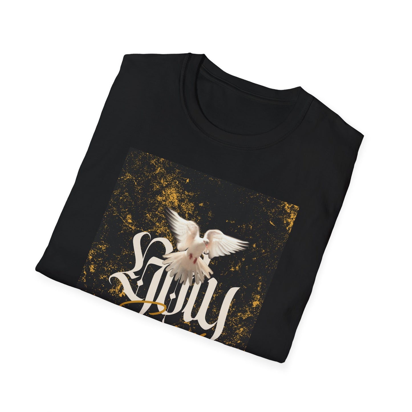 Unisex Softstyle T-Shirt - 'Holy Spirit' Dove Graphic Tee