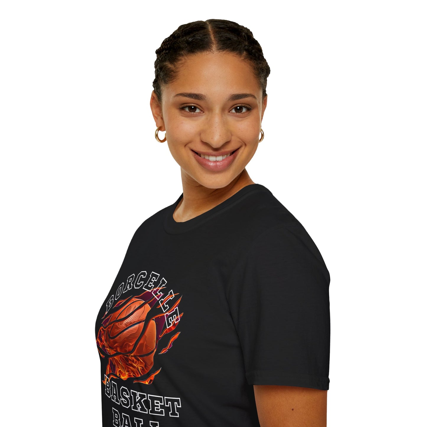 Basketball Tear Unisex Softstyle T-Shirt - Perfect for Sports Fans