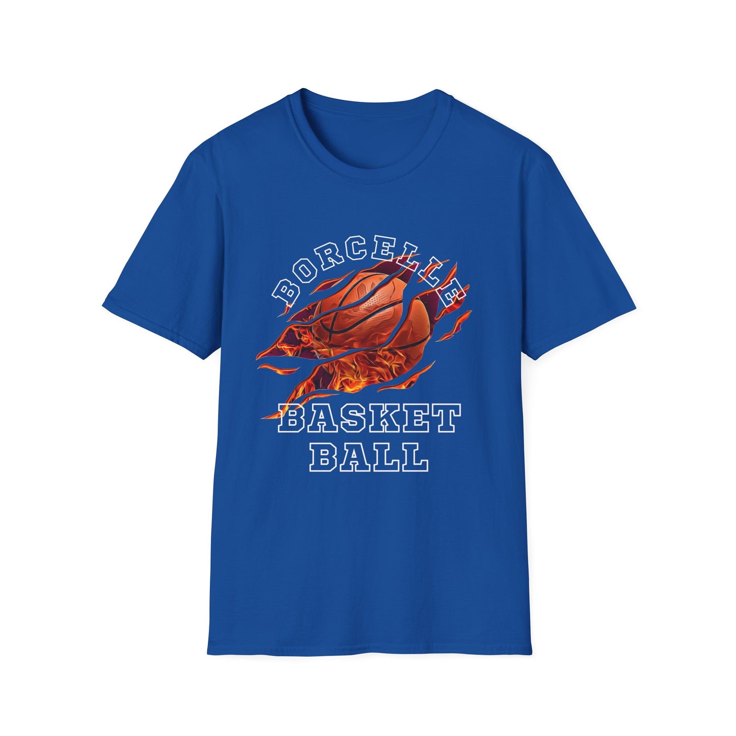 Basketball Tear Unisex Softstyle T-Shirt - Perfect for Sports Fans