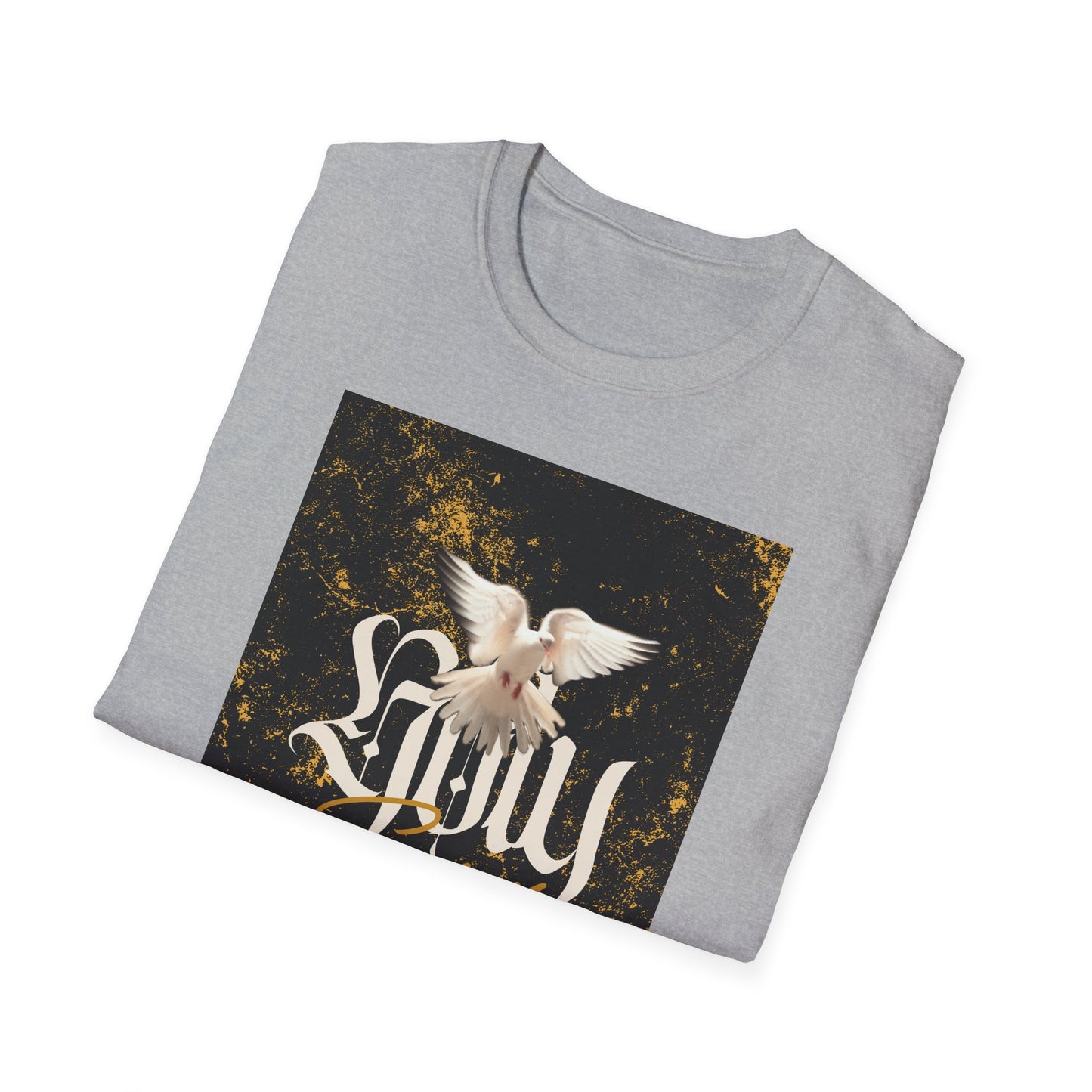 Unisex Softstyle T-Shirt - 'Holy Spirit' Dove Graphic Tee