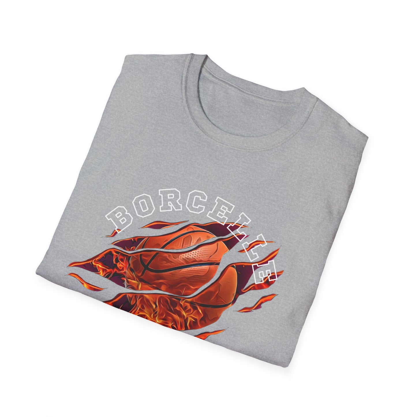 Basketball Tear Unisex Softstyle T-Shirt - Perfect for Sports Fans