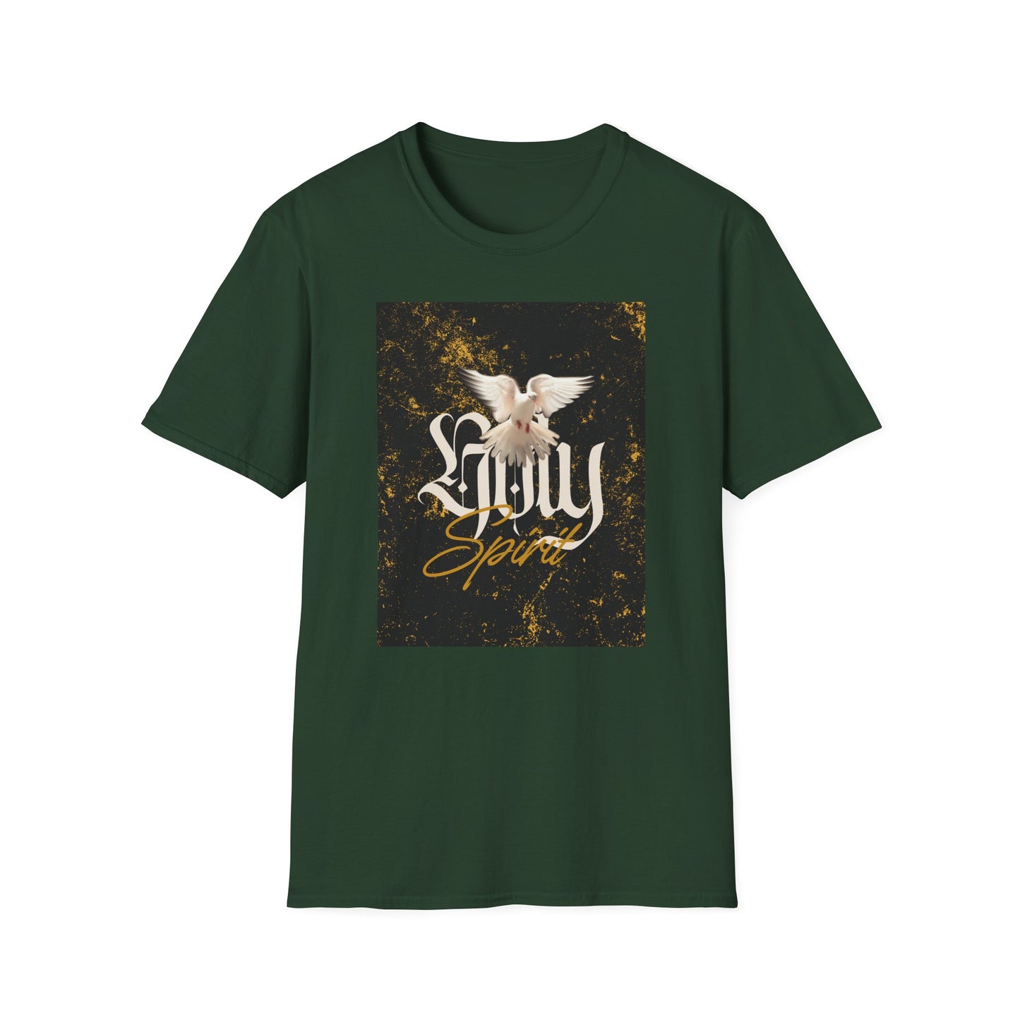 Unisex Softstyle T-Shirt - 'Holy Spirit' Dove Graphic Tee