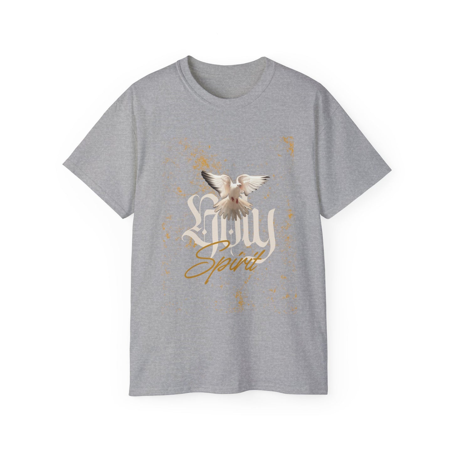 Unisex Ultra Cotton Tee - ''Spirit'' Dove Design for Peaceful Vibes