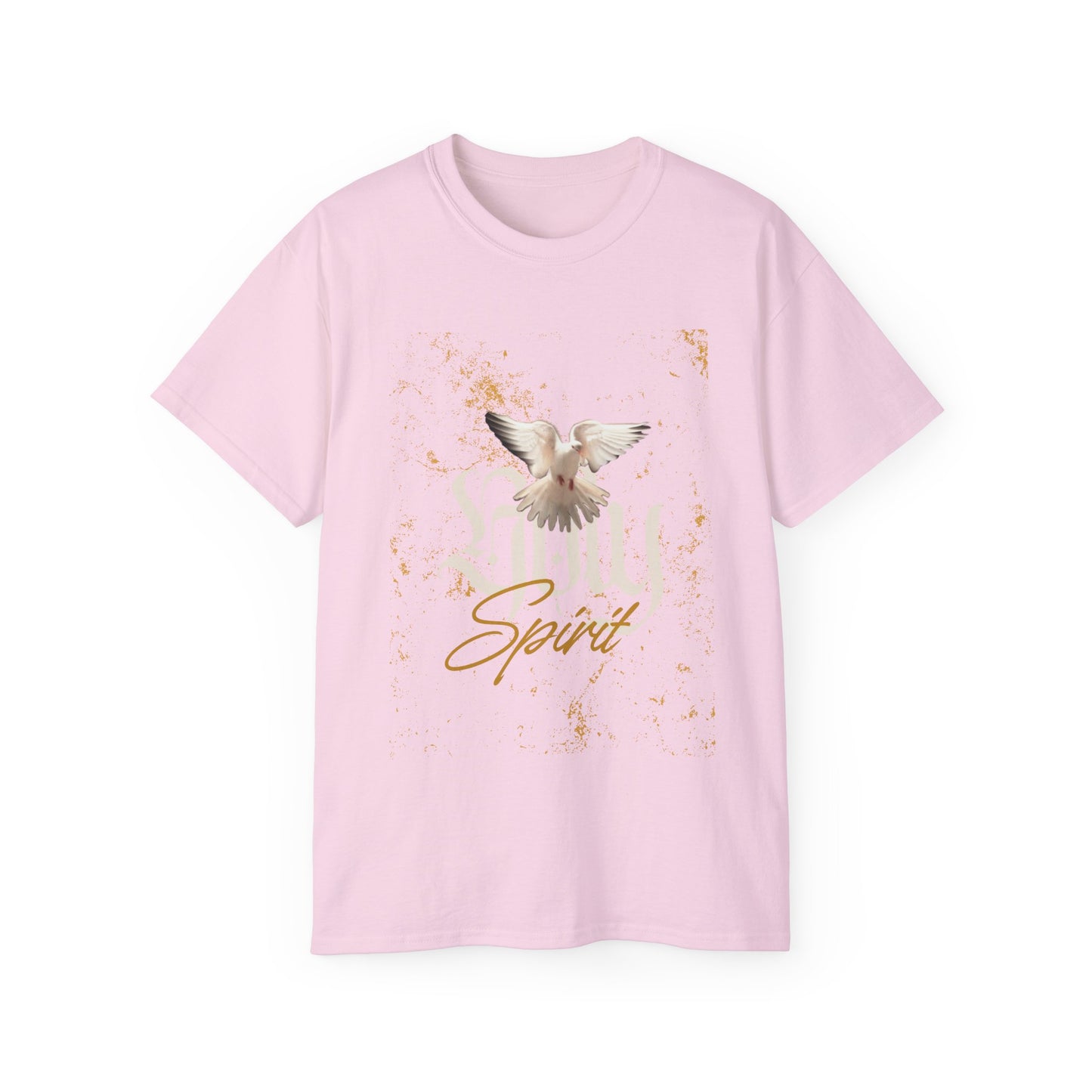 Unisex Ultra Cotton Tee - ''Spirit'' Dove Design for Peaceful Vibes