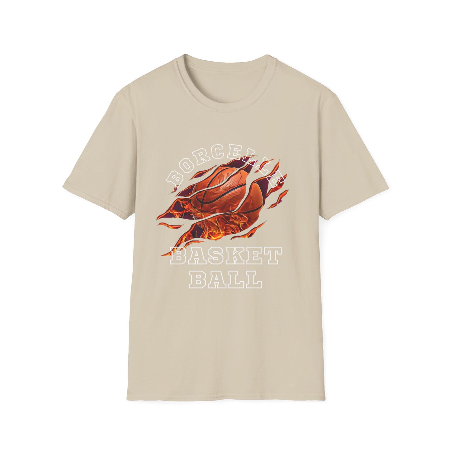 Basketball Tear Unisex Softstyle T-Shirt - Perfect for Sports Fans