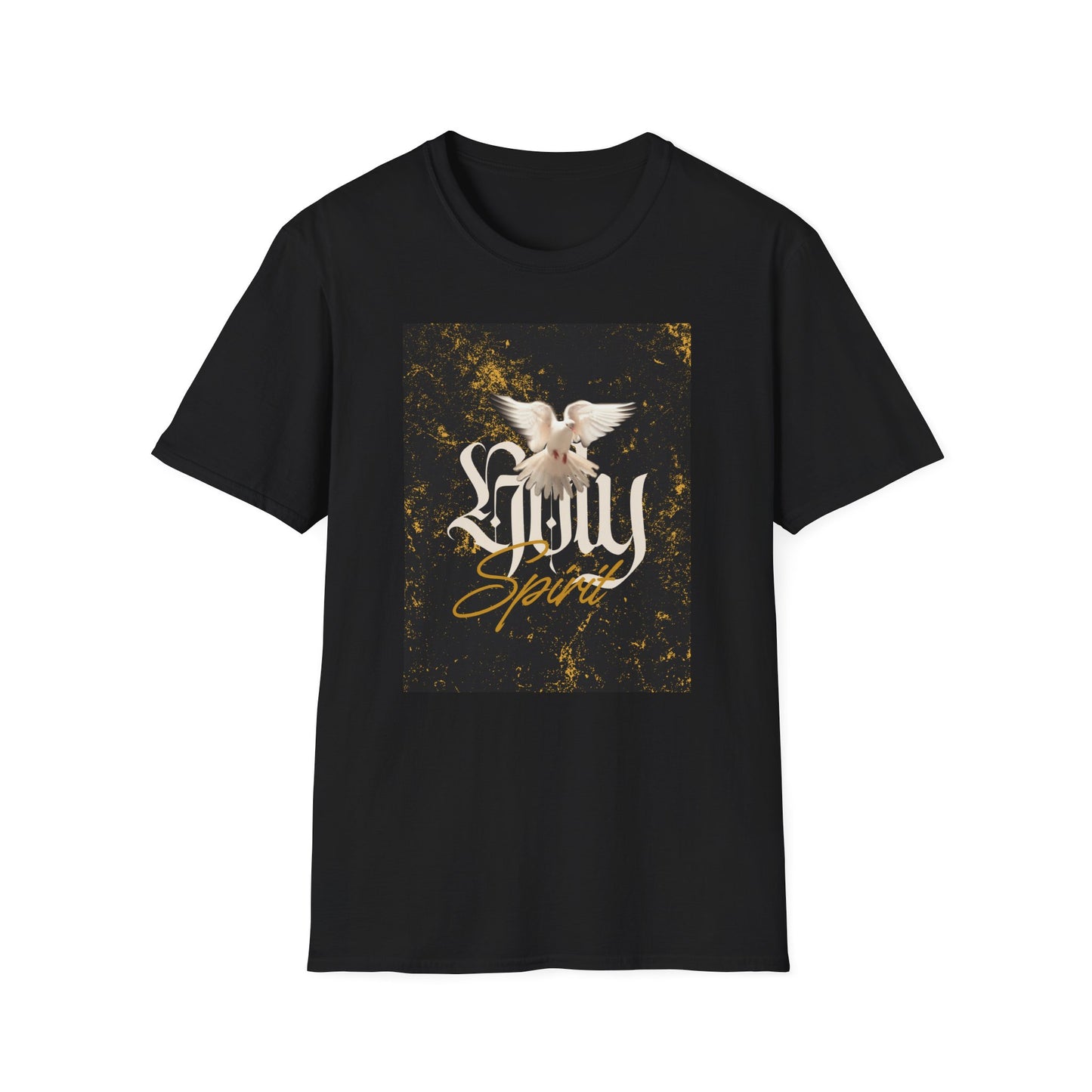 Unisex Softstyle T-Shirt - 'Holy Spirit' Dove Graphic Tee