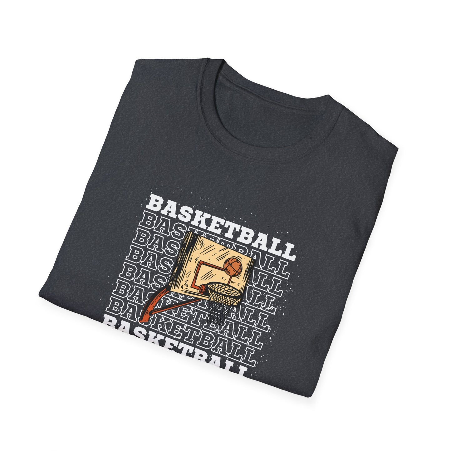 Basketball Graphic Unisex Softstyle T-Shirt - Perfect for Sports Fans