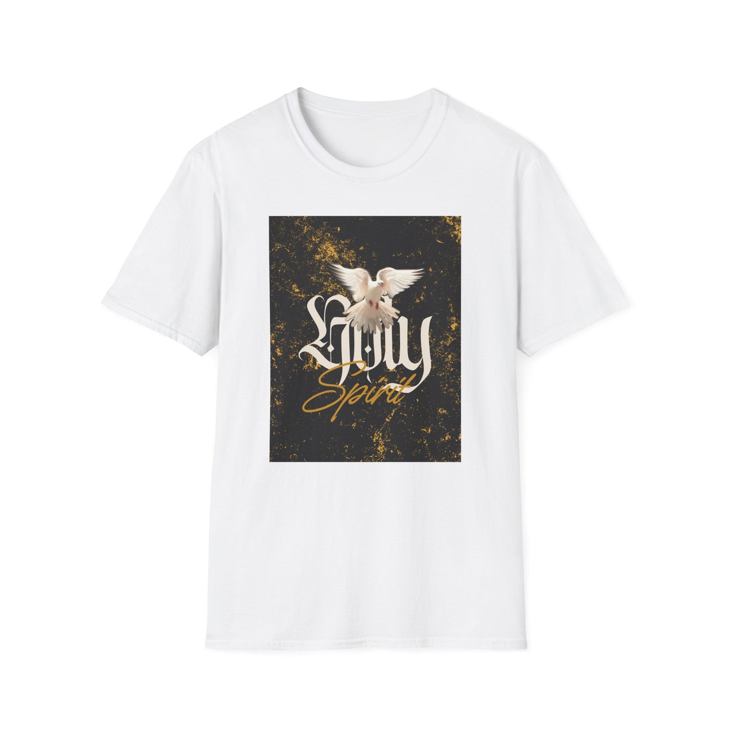 Unisex Softstyle T-Shirt - 'Holy Spirit' Dove Graphic Tee