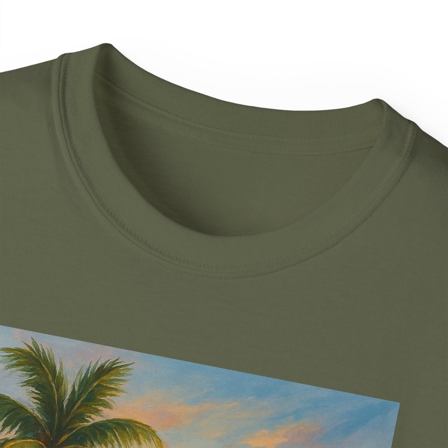 Beach Sunset Couple Tee | Unisex Ultra Cotton T-Shirt for Summer Getaways