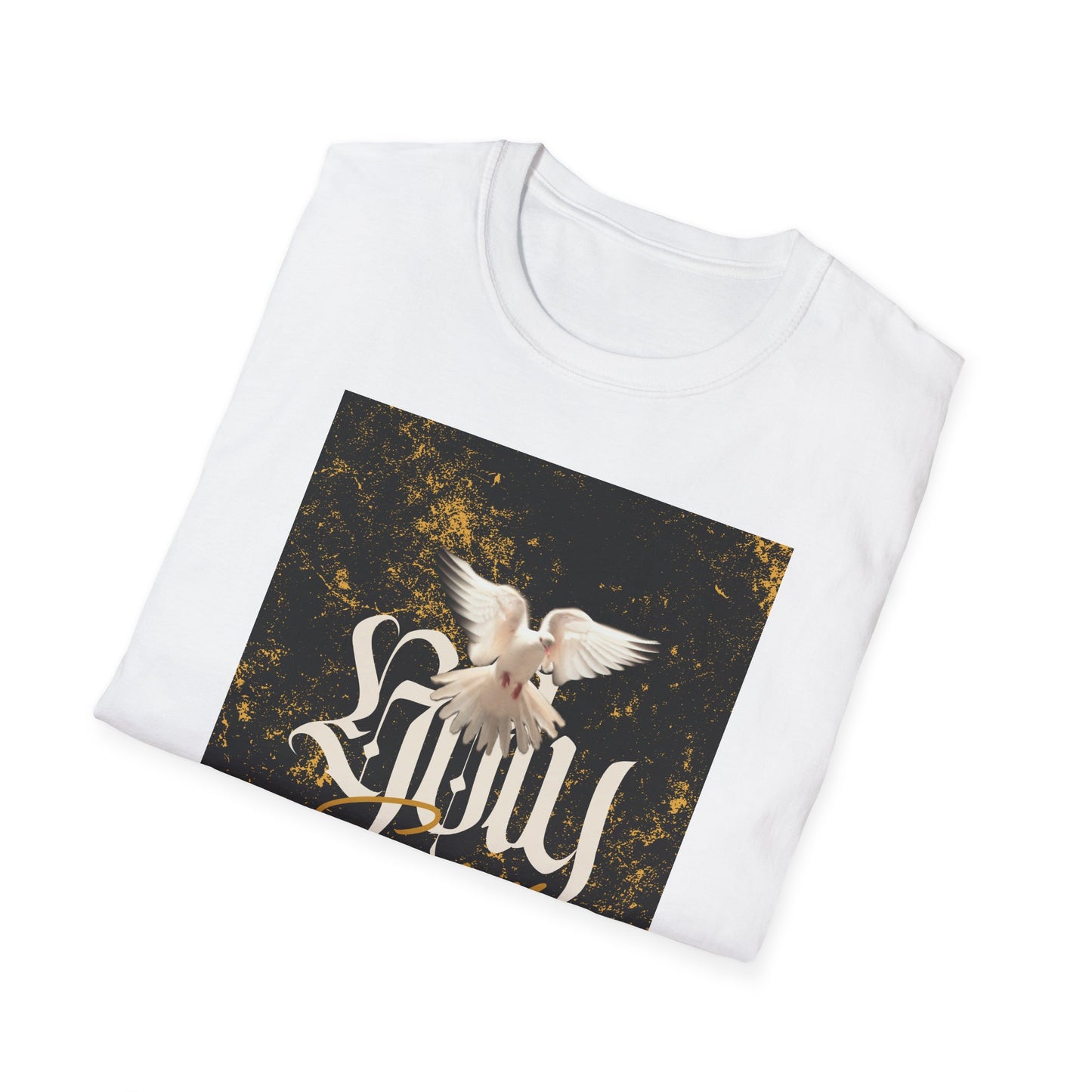 Unisex Softstyle T-Shirt - 'Holy Spirit' Dove Graphic Tee