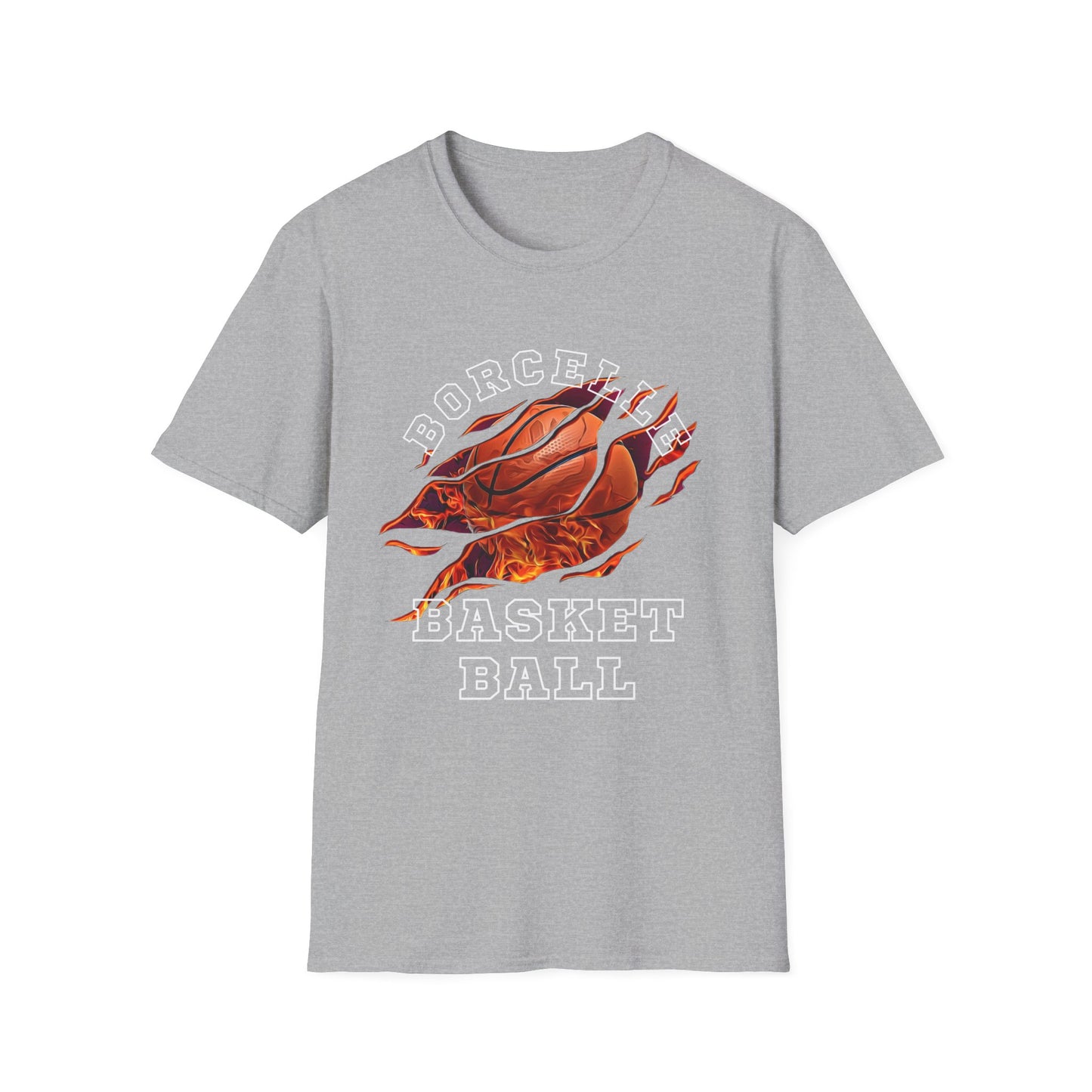 Basketball Tear Unisex Softstyle T-Shirt - Perfect for Sports Fans