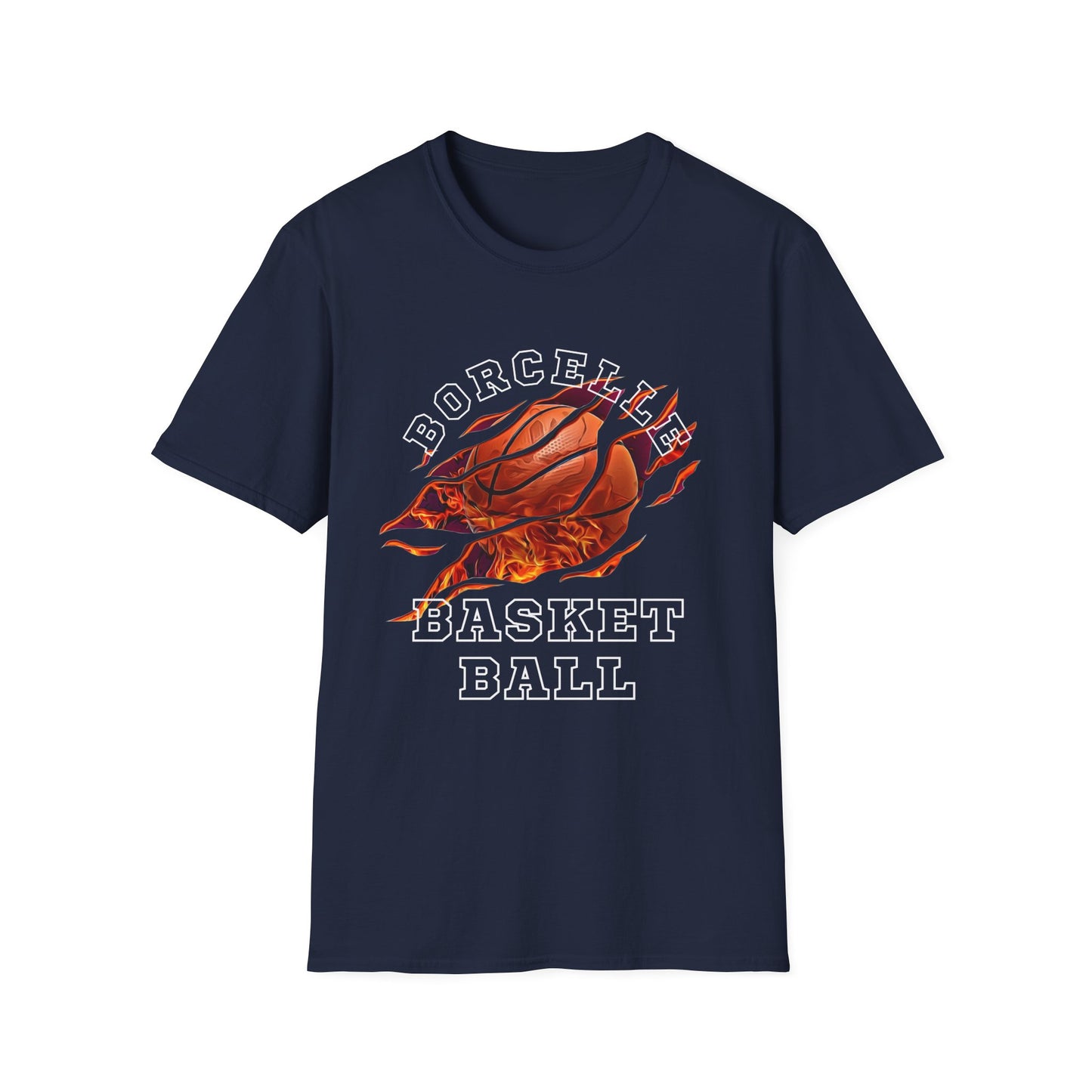 Basketball Tear Unisex Softstyle T-Shirt - Perfect for Sports Fans