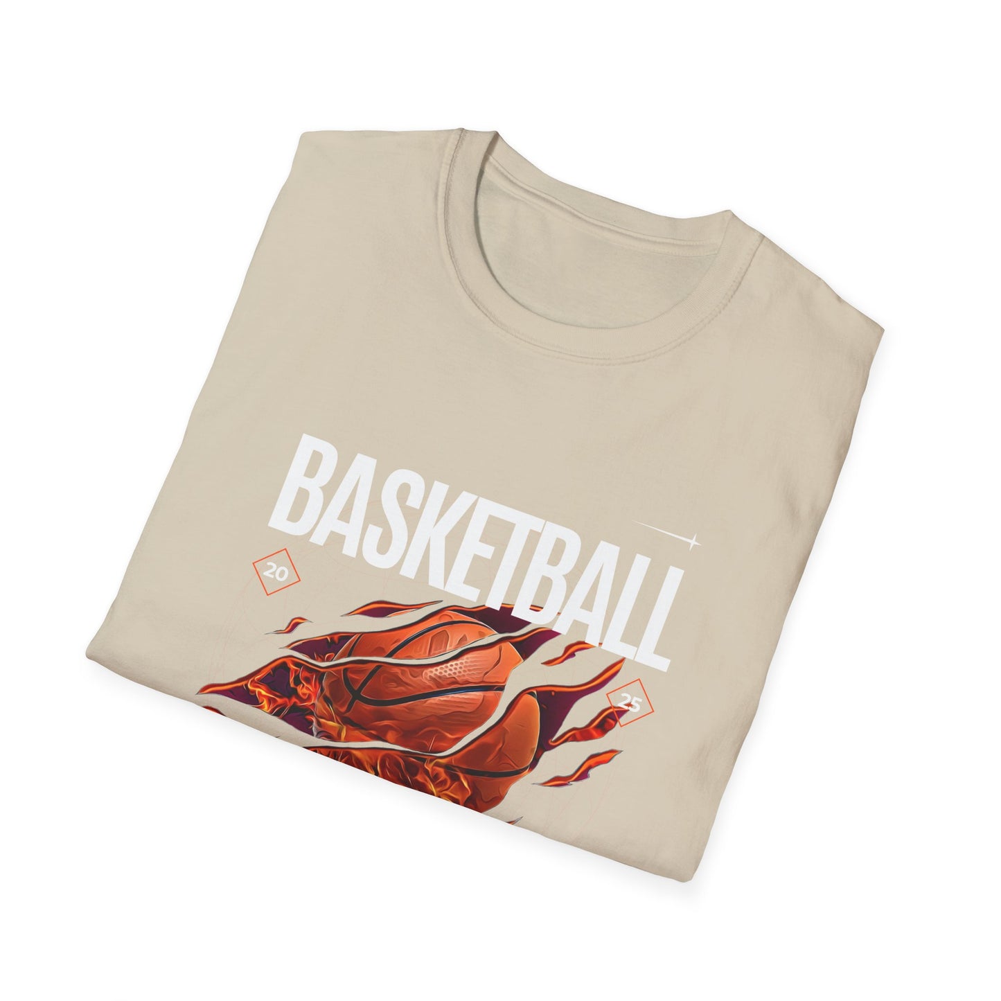 Basketball Inspiration Unisex Softstyle T-Shirt - Rise Above the Rim