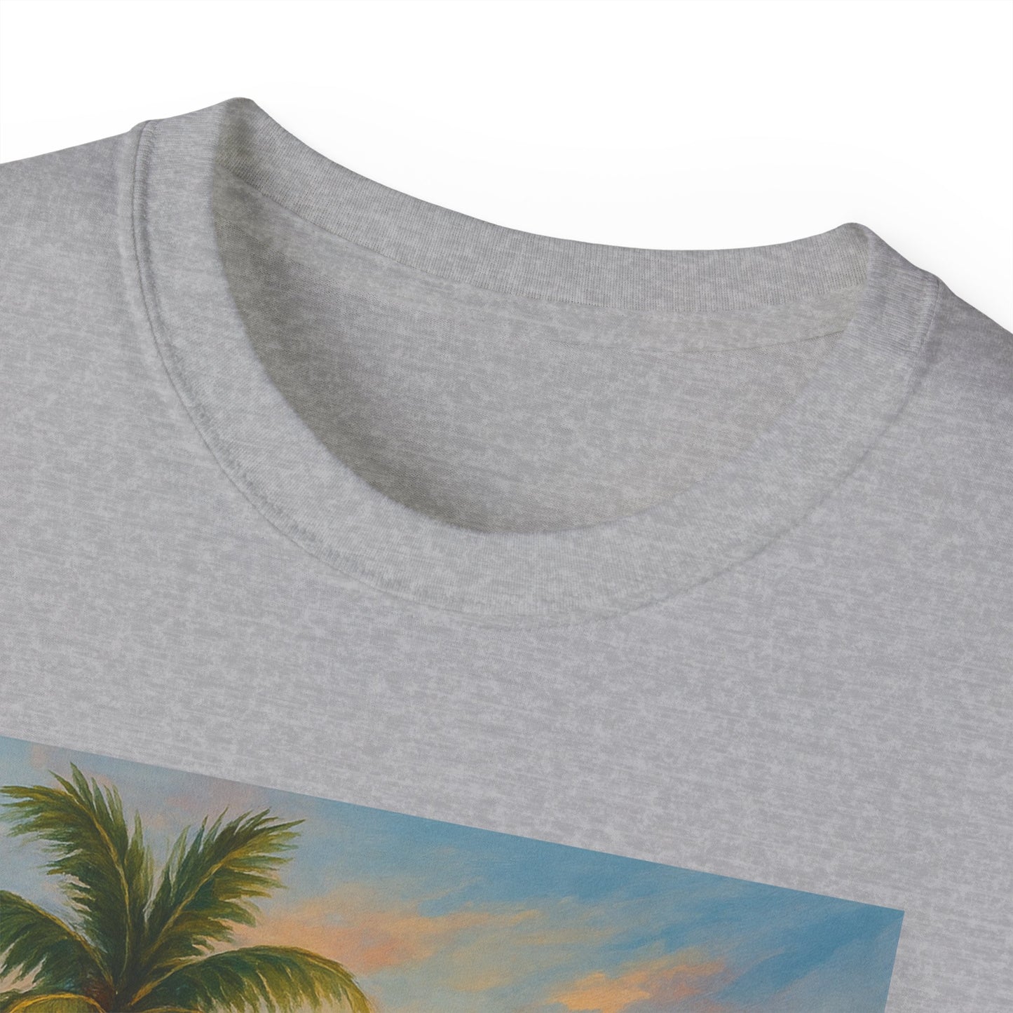 Beach Sunset Couple Tee | Unisex Ultra Cotton T-Shirt for Summer Getaways
