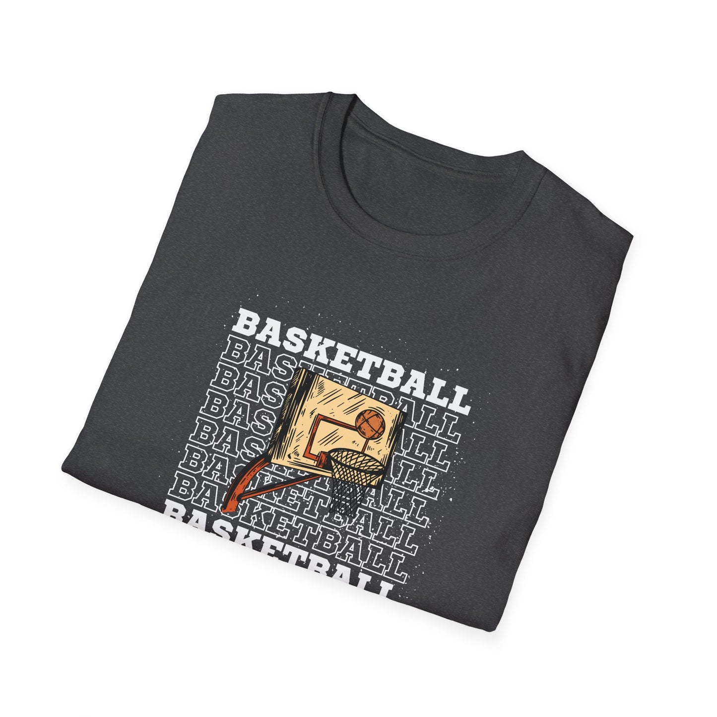 Basketball Graphic Unisex Softstyle T-Shirt - Perfect for Sports Fans